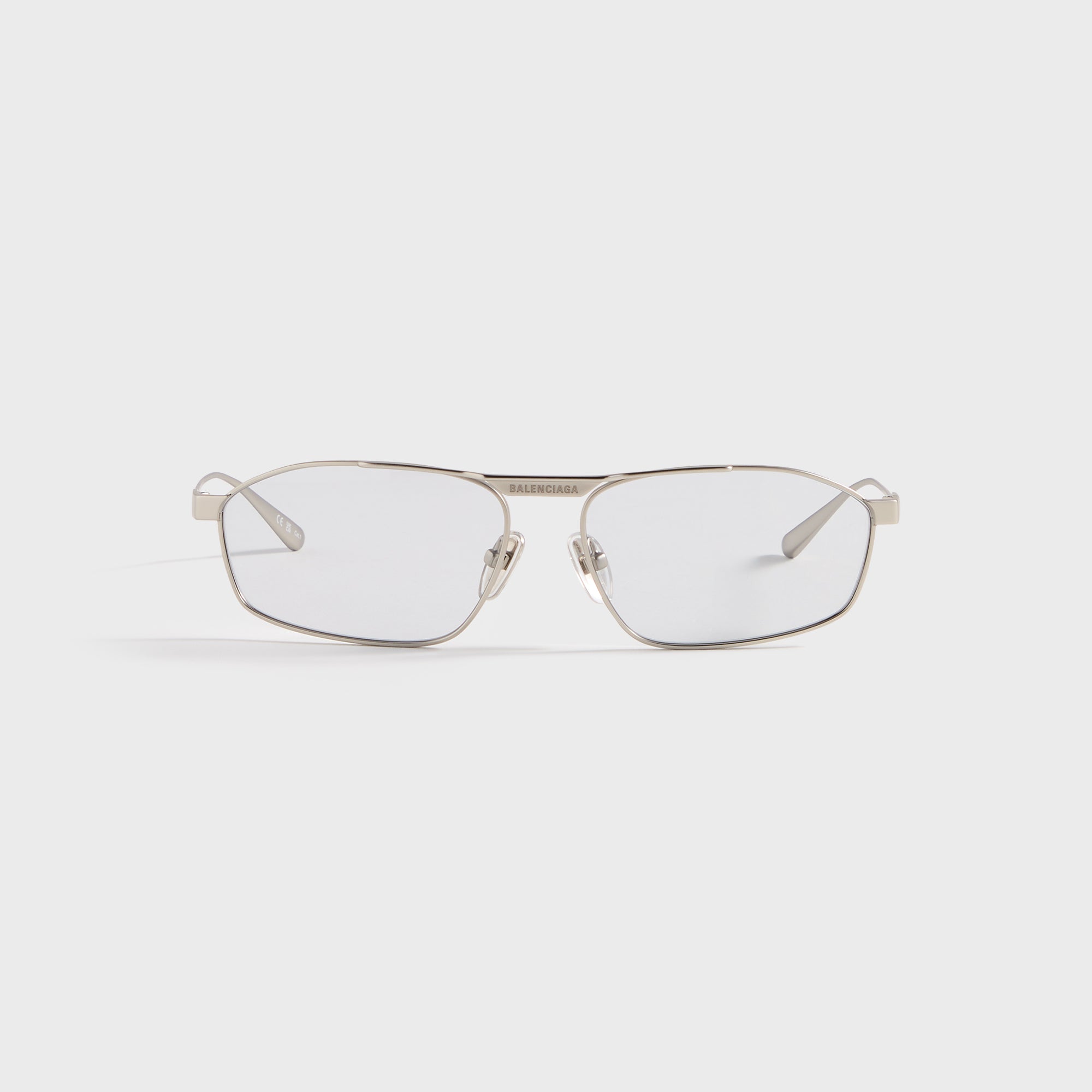Balenciaga Tag 3.0 D-Frame Sunglasses - Silver / Grey – Kith