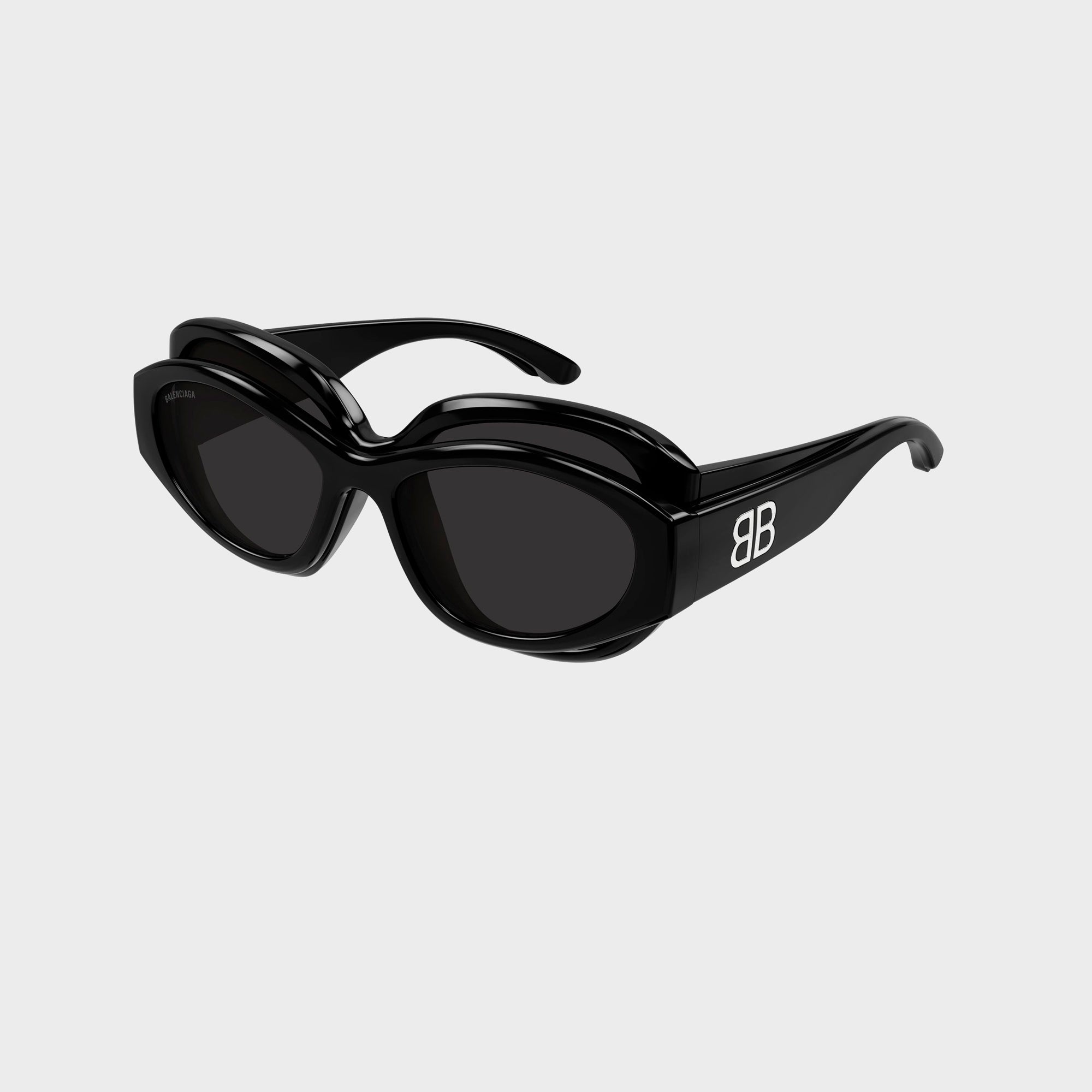 Balenciaga XL Bio Injection Sunglasses - Black / Grey – Kith