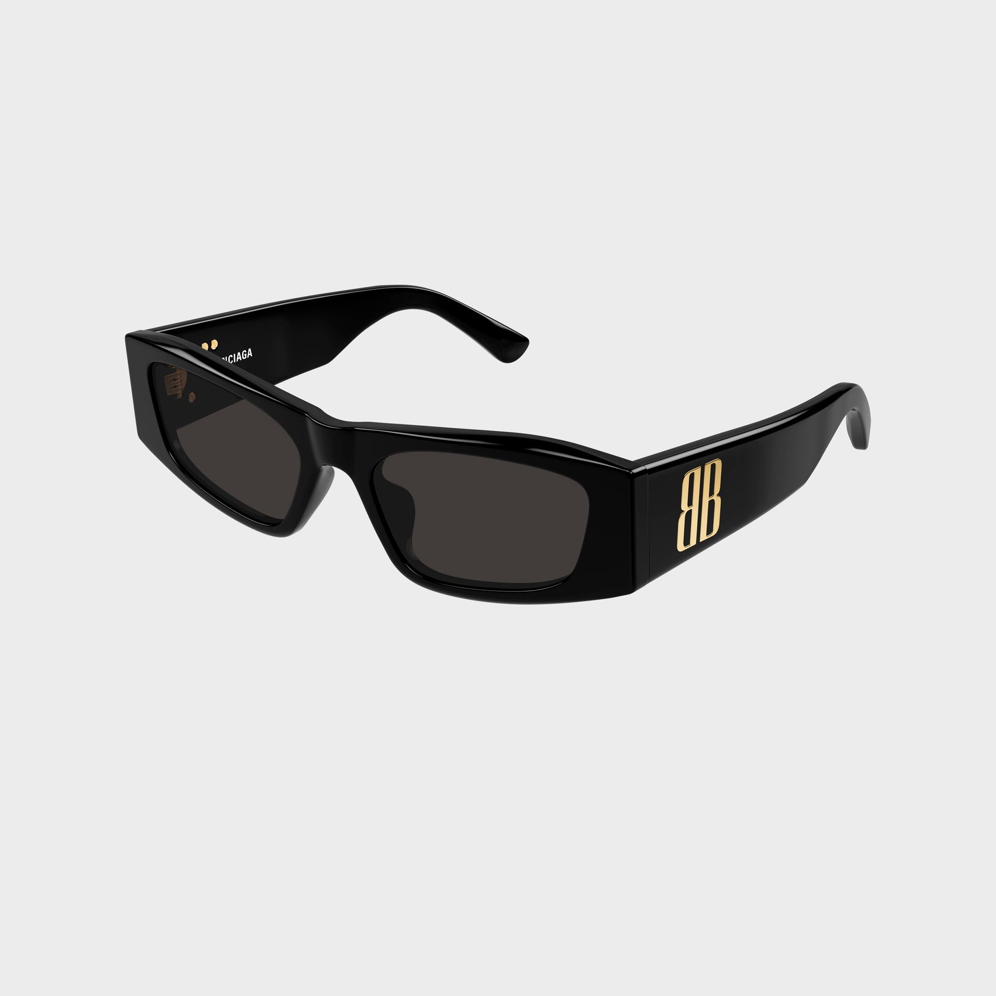 Balenciaga BB0478S Recycled Acetate Sunglasses - Black / Grey – Kith