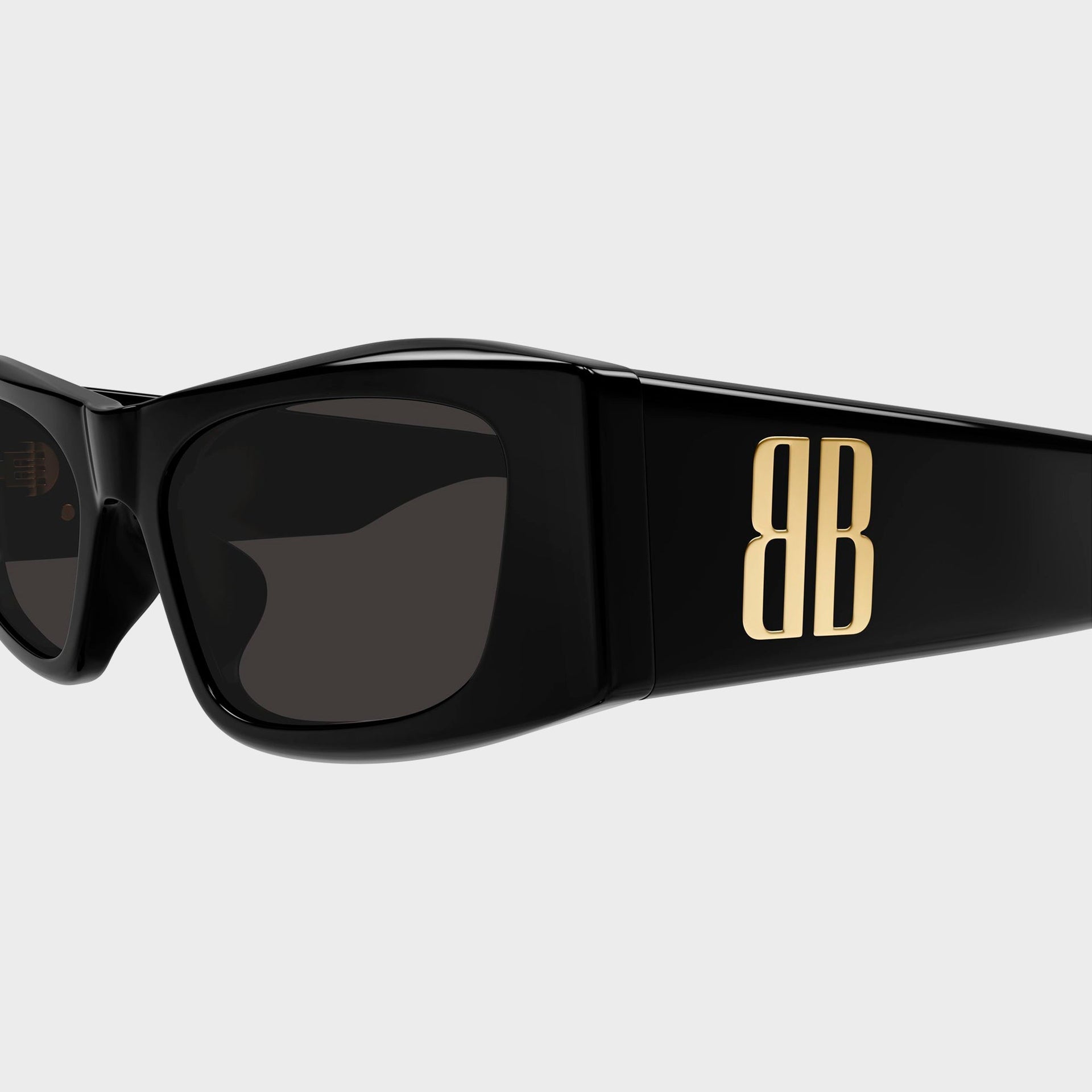 Balenciaga BB0478S Recycled Acetate Sunglasses - Black / Grey