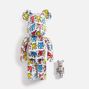 Medicom Toy BE@RBRICK Keith Haring #9 100% & 400%