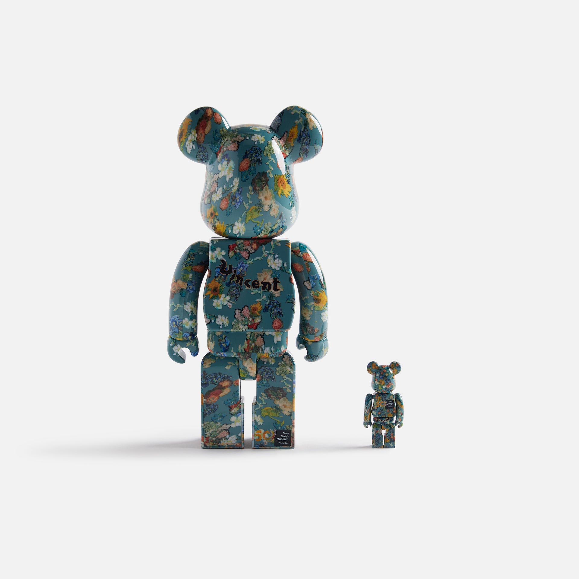 Medicom Toy BE@RBRICK 50th Anniversary of the Van Gogh Museum 100% + 400%