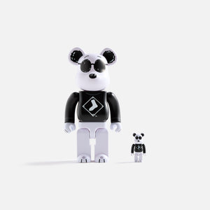 Medicom Toy MLB x Peanuts Be@Rbrick Snoopy (White Sox) 100% & 400%