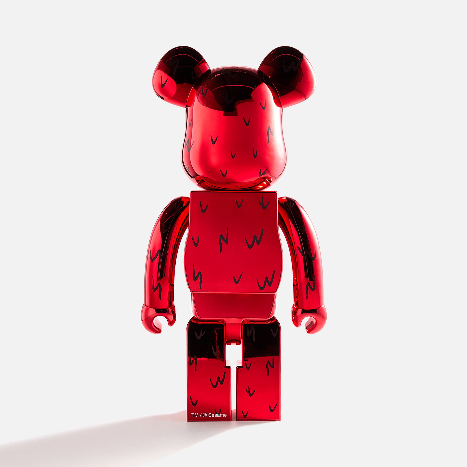 Medicom Toy BE@RBRICK Elmo Chrome Ver. 1000%