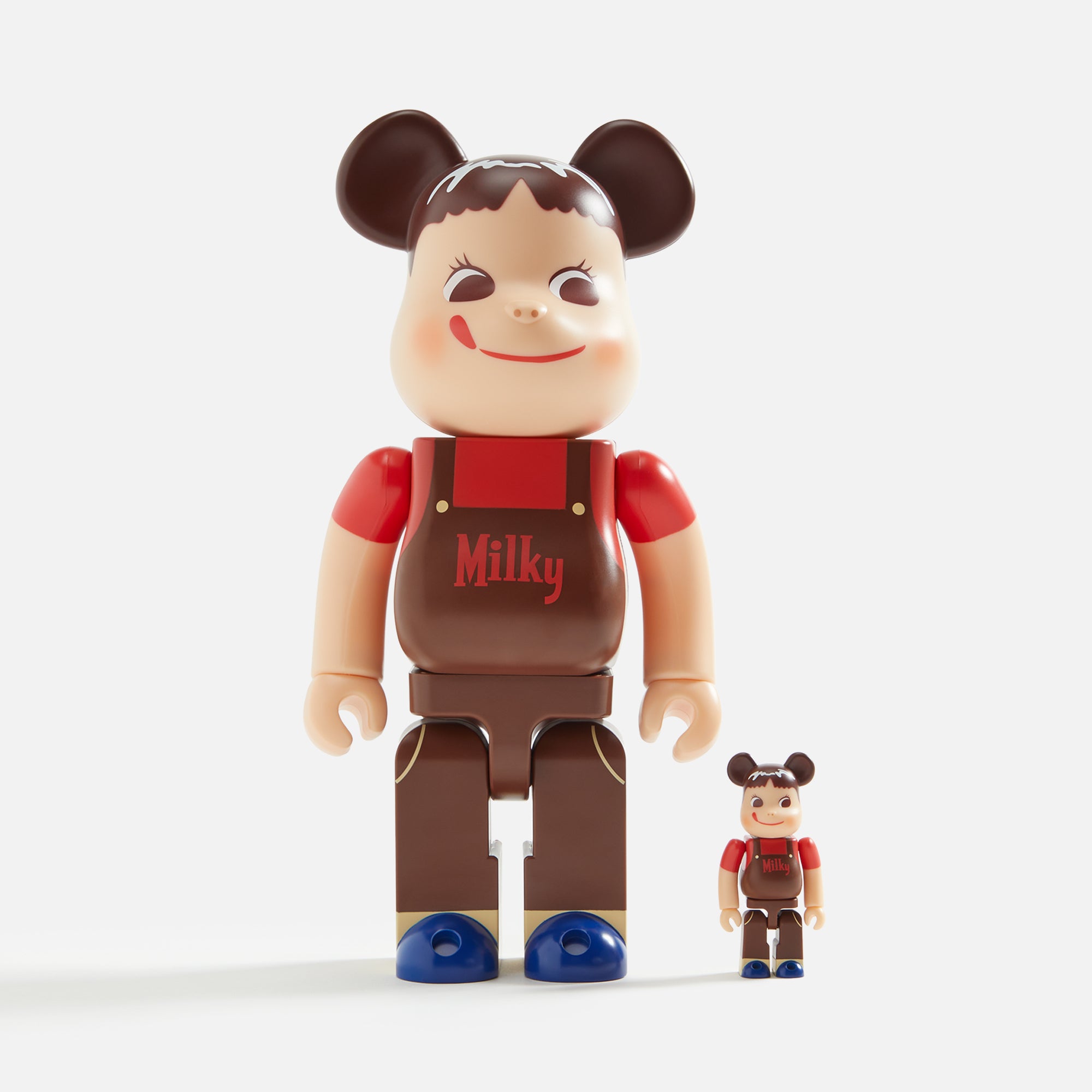 Medicom Toy BE@RBRICK Pekochan Chocolate Milky 100% & 400%