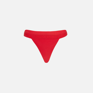 Brandon Blackwood Logo Swim Thong - Red