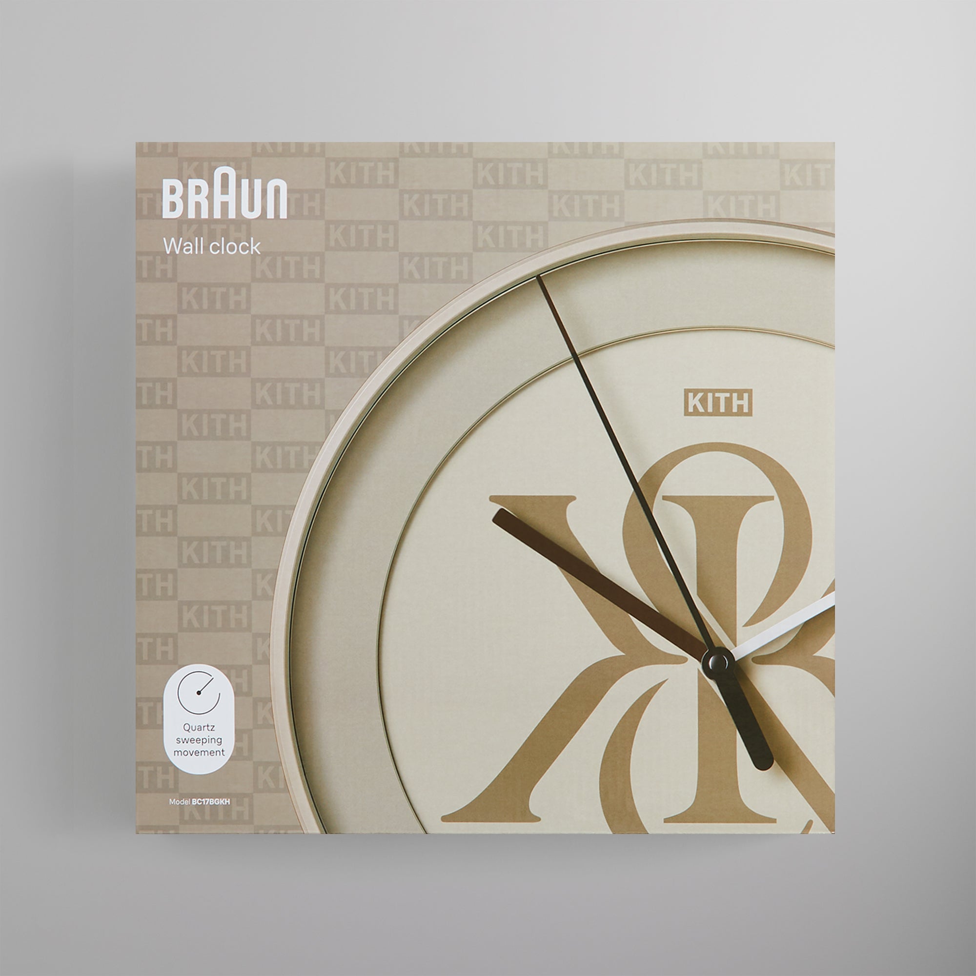 インテリア時計 Kith Kithmas For Braun Wall Clock Kith Kithmas For Braun Wall Clock