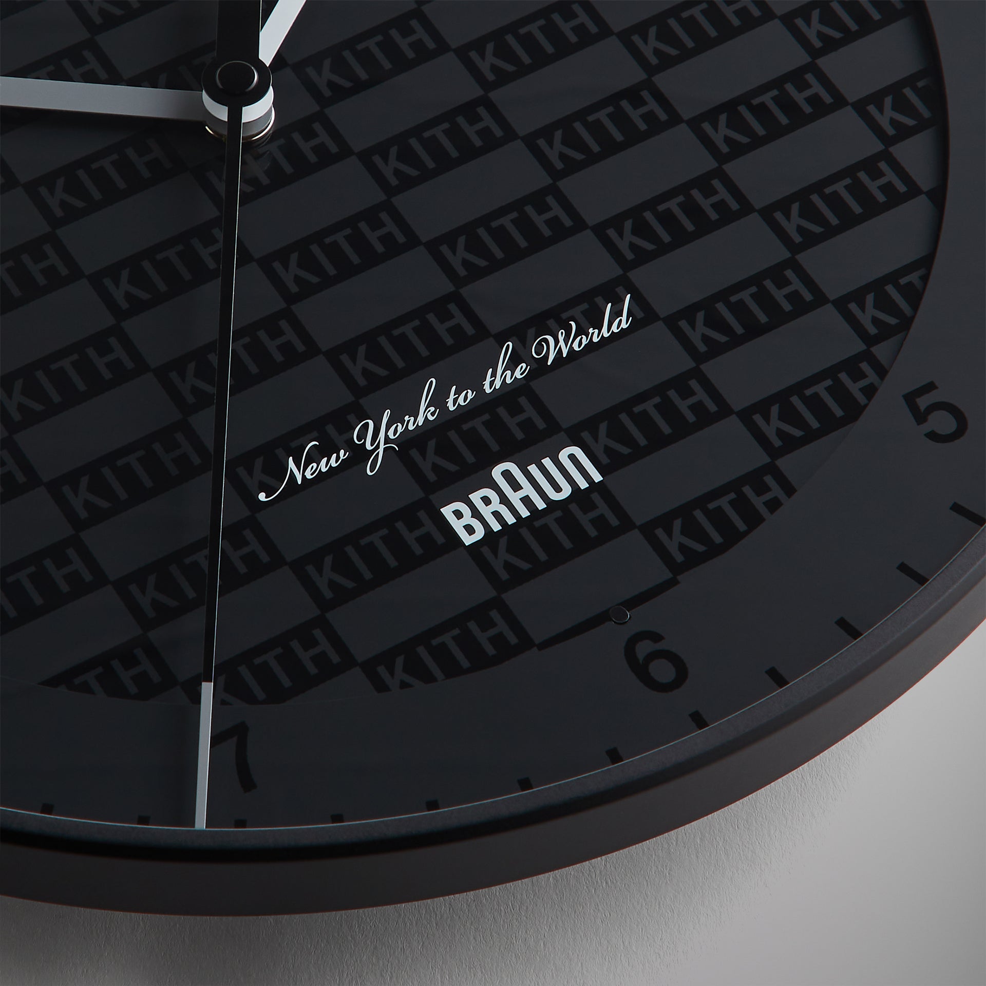 Kithmas for Braun Wall Clock - Black