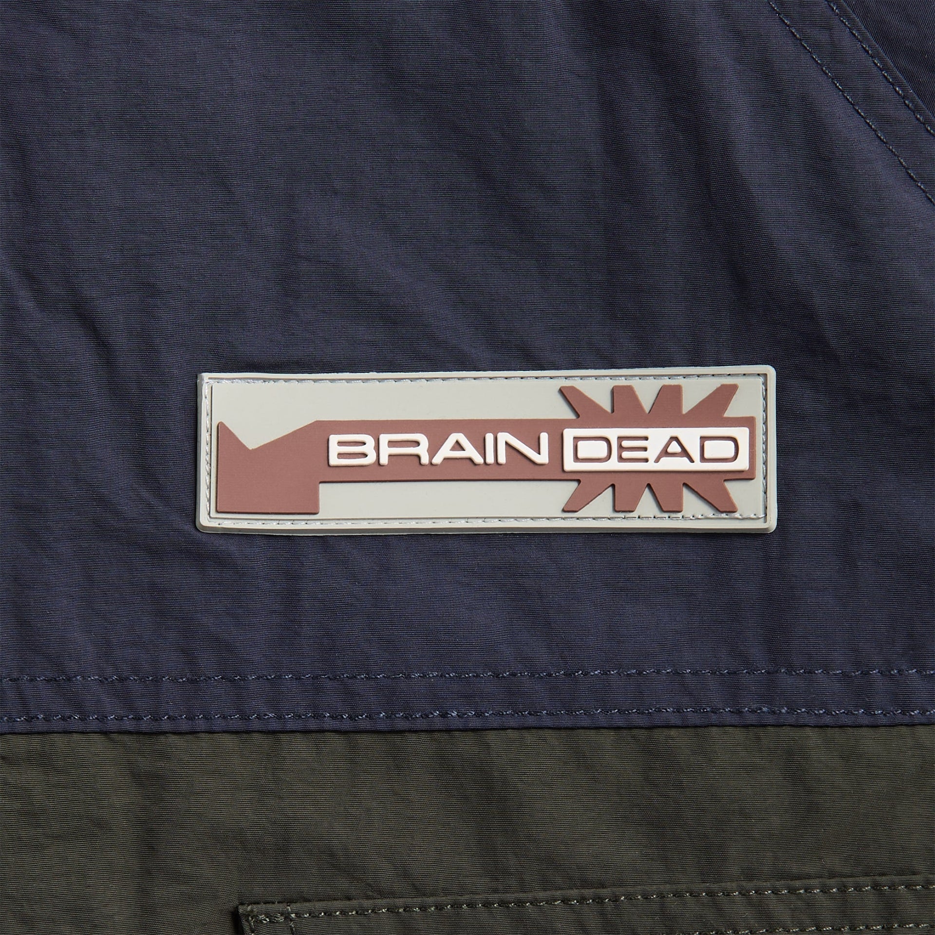 Brain Dead Paneled Snow Jacket - Navy