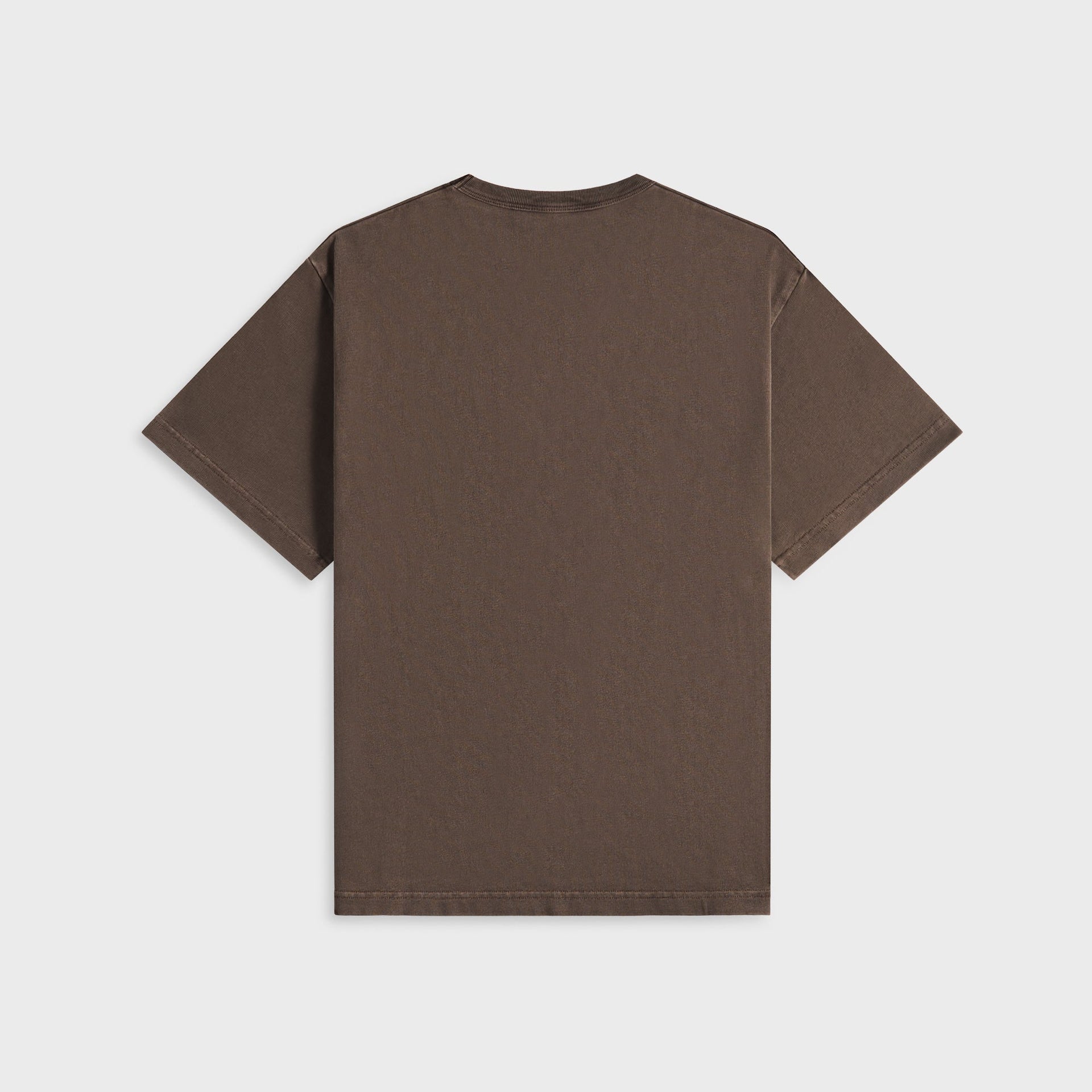 Brain Dead Heavyweight 3D Embroidery Logo Head Tee - Brown