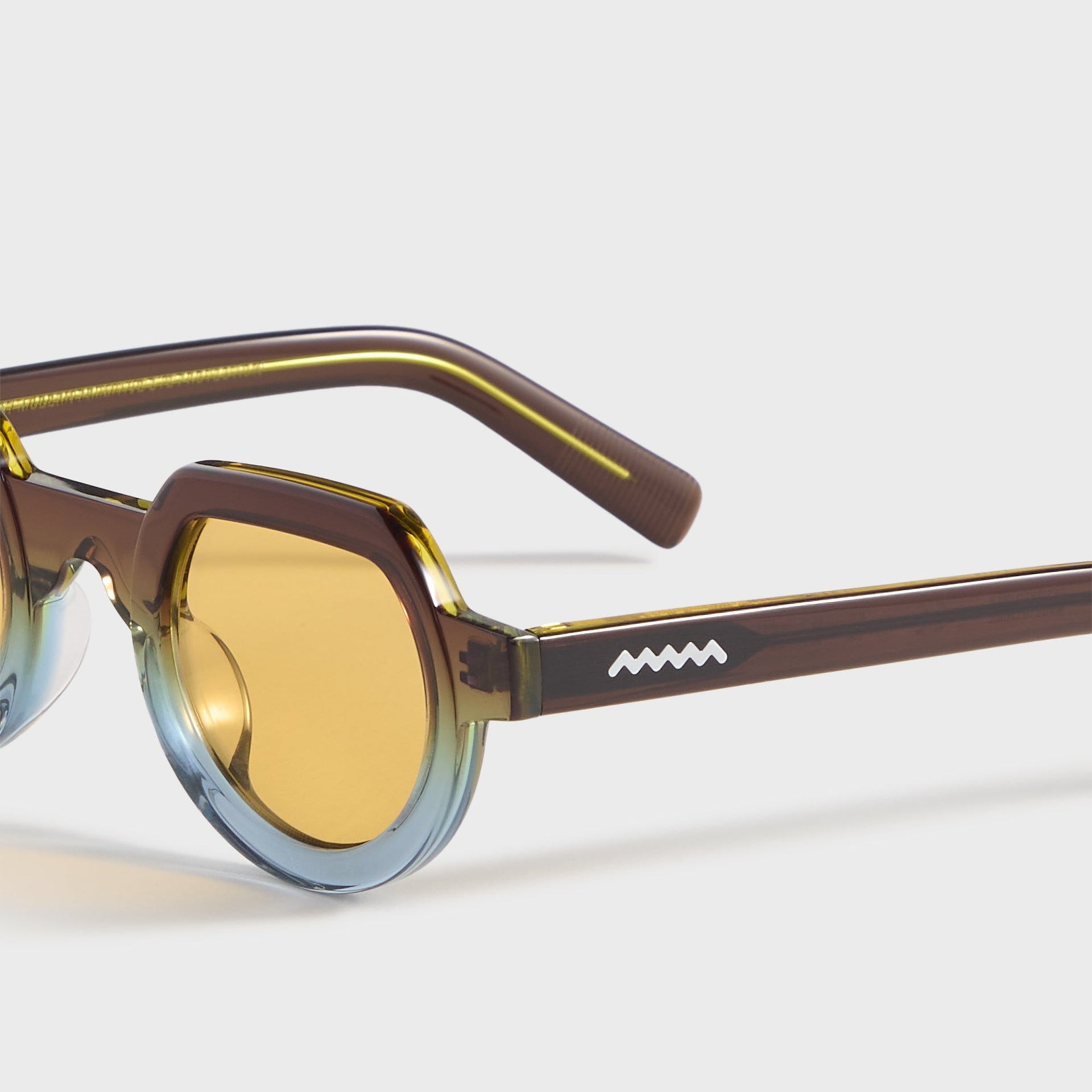 Brain Dead Tani Post Modern Primitive Eye Protection Sunglasses - Root Beer Float