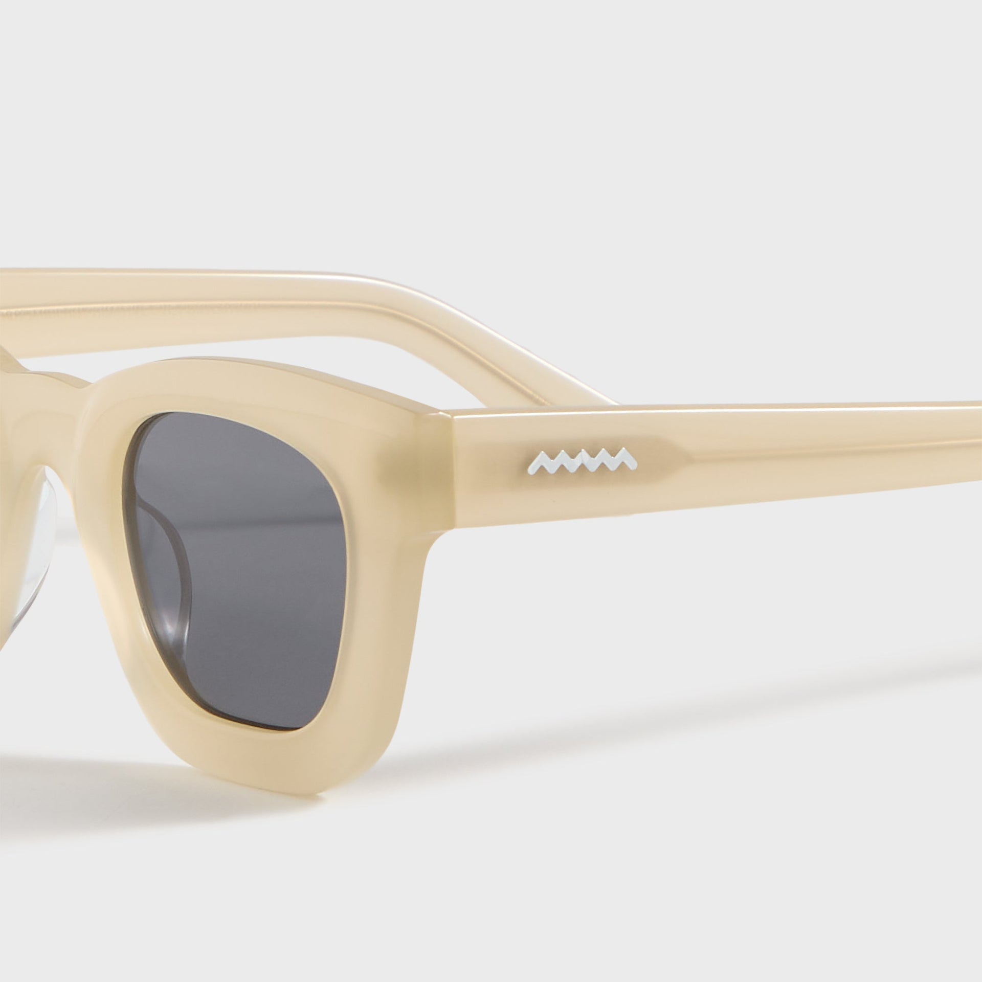 Brain Dead Elia Post Modern Primitive Eye Protection Sunglasses - Ivory