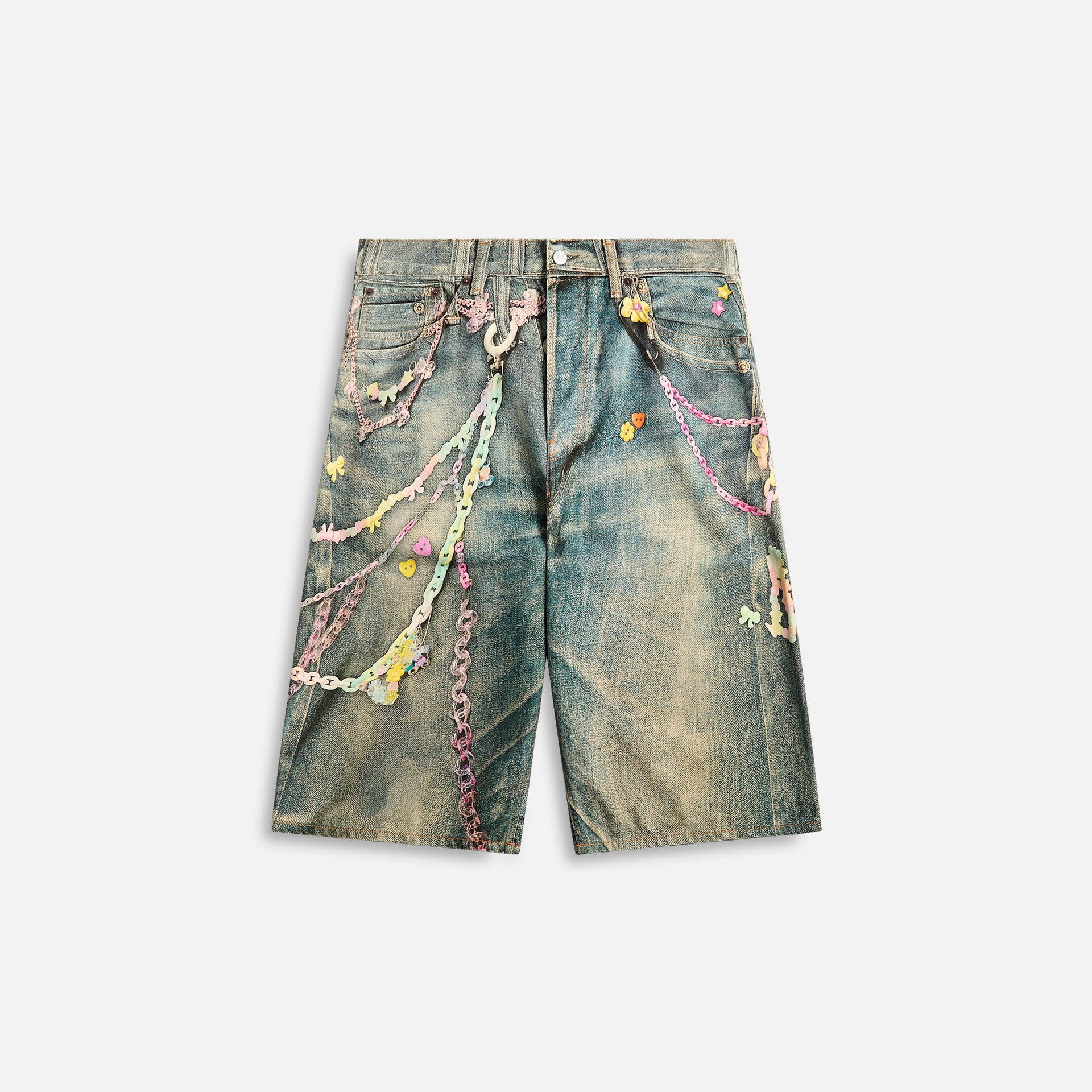 Acne Studios Denim Shorts - Mid Blue