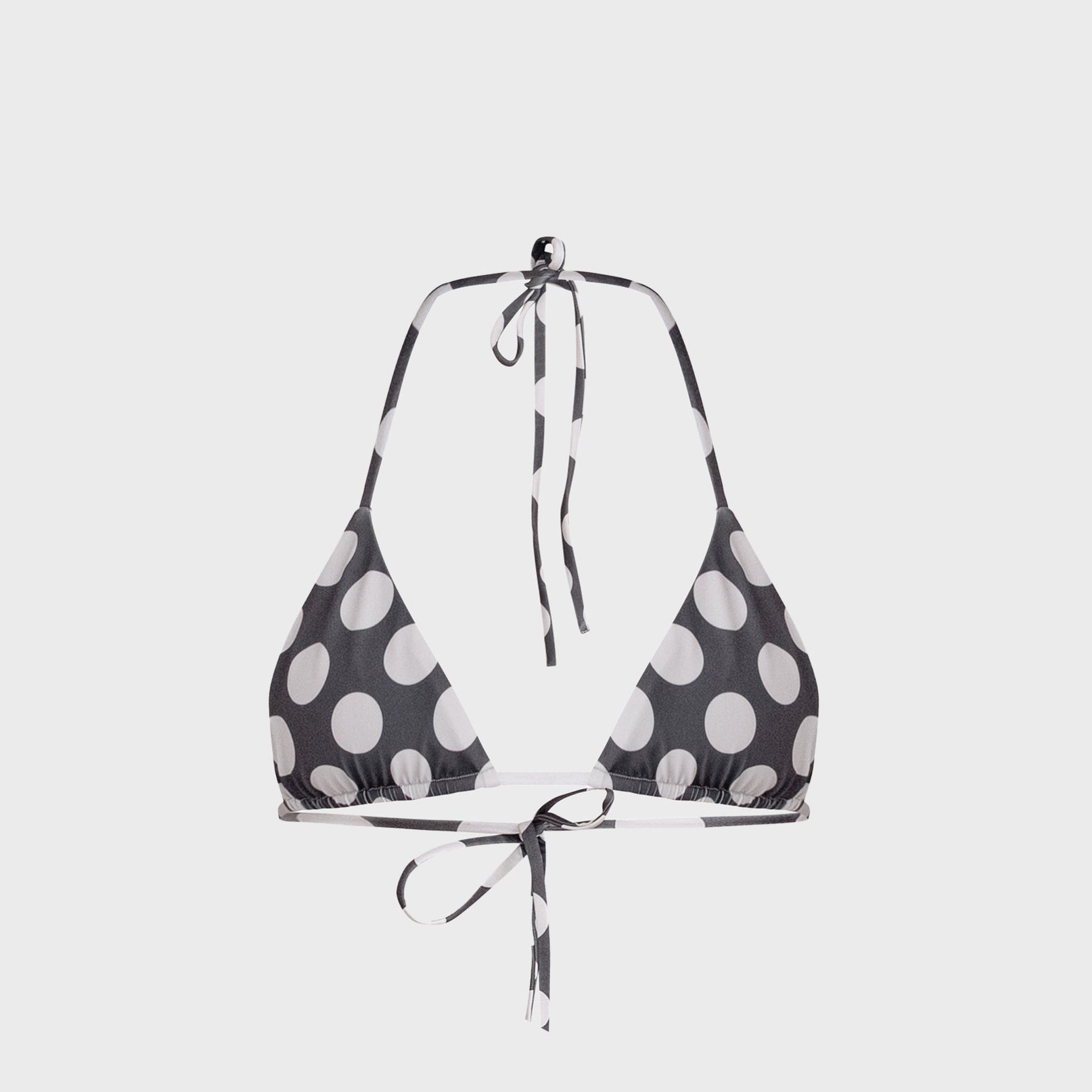 Belle Anna Estelle Top - Brown Polka Dot