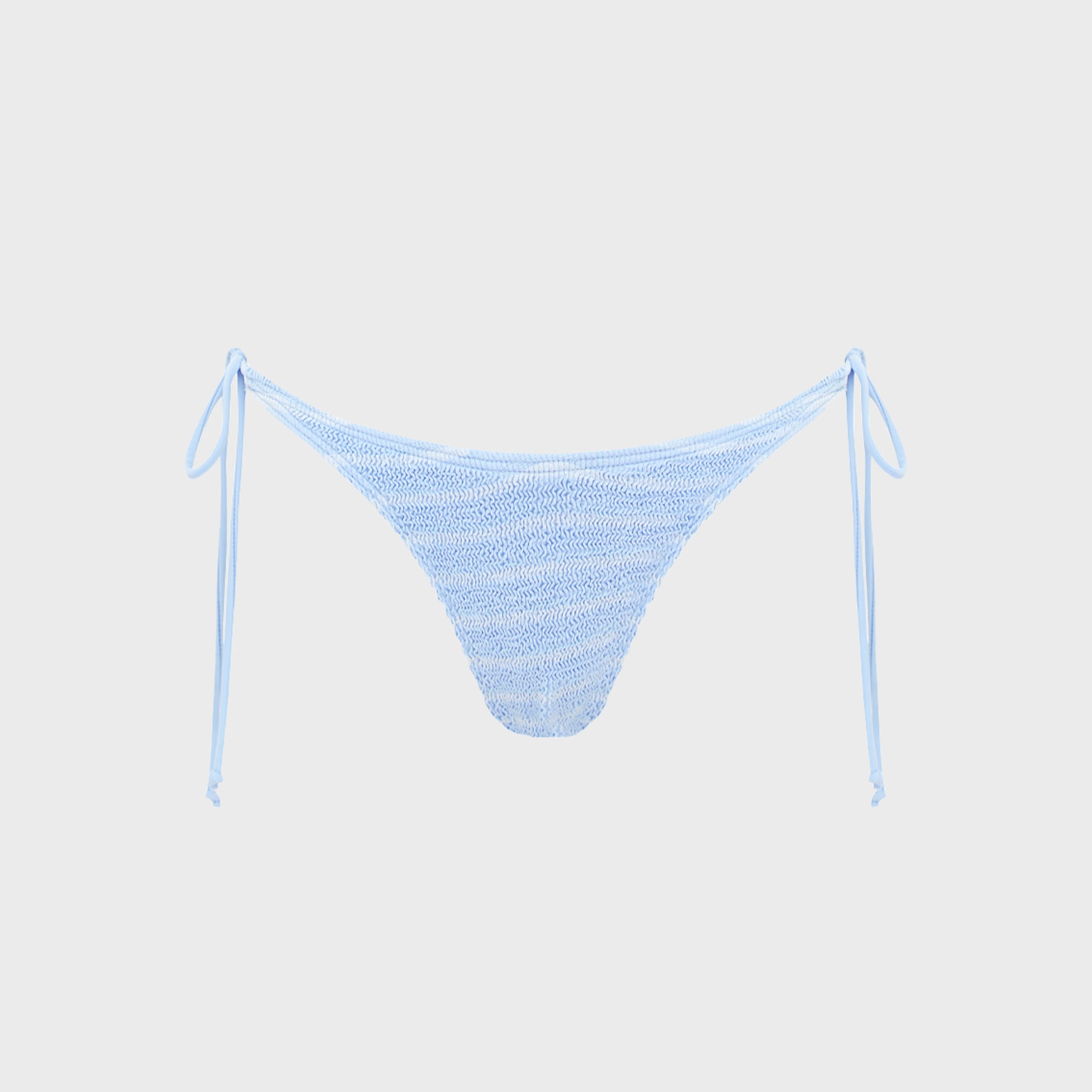 Bond Eye Serenity Brief Bikini Bottom - Powder Blue Stripe