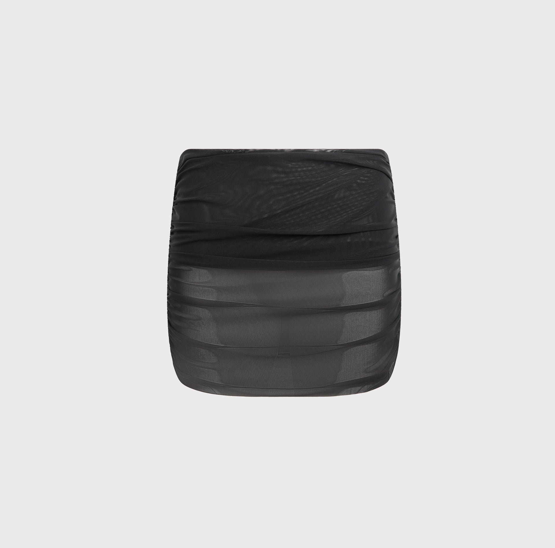 Bond-Eye Claudia Mini Skirt - Black Mesh