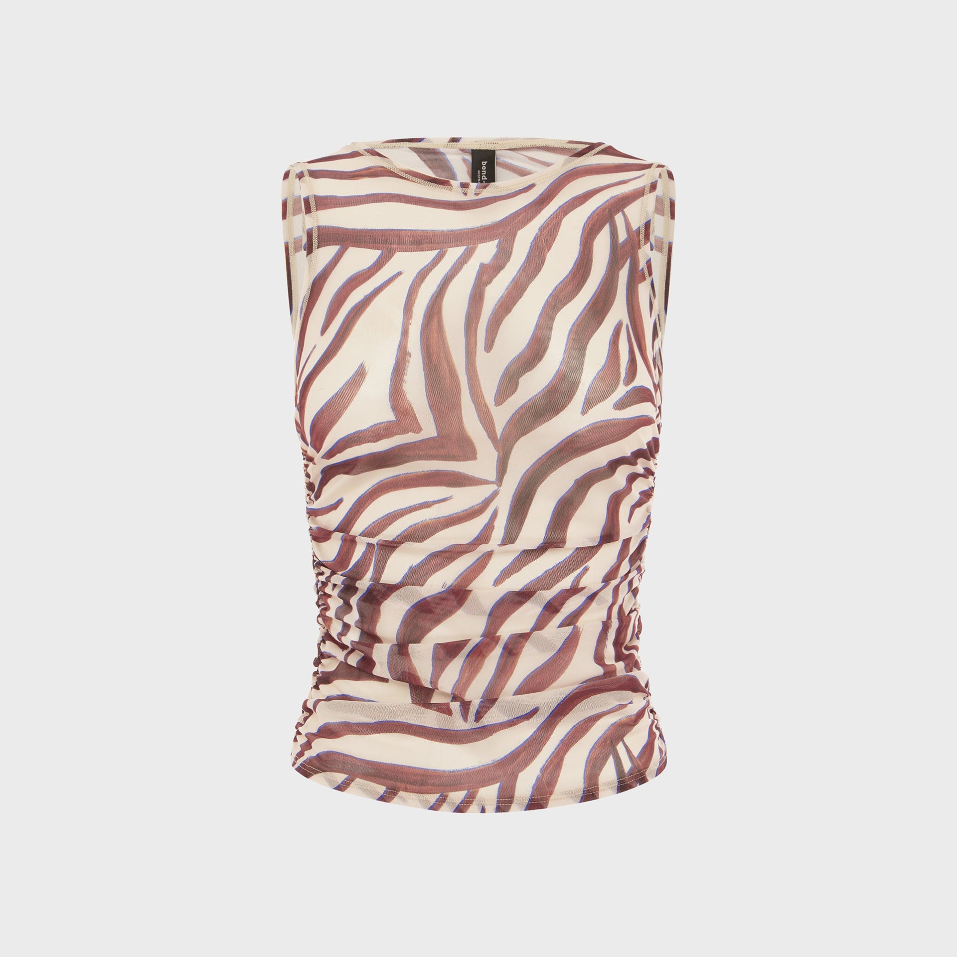 Bond Eye Lia Tank Top - Zebra