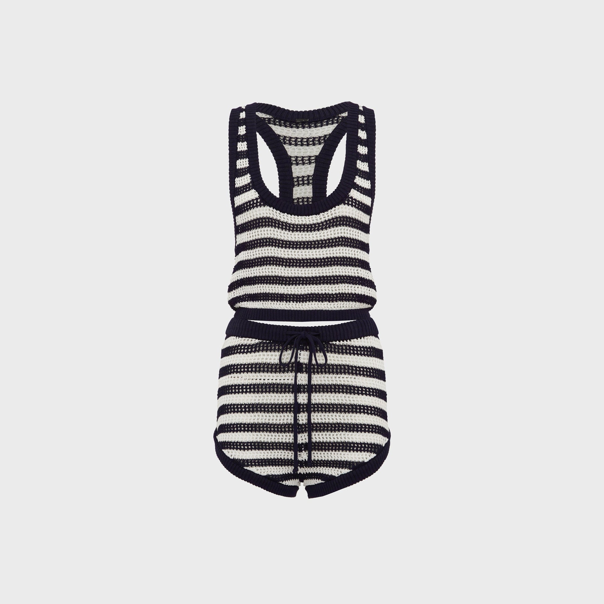 Bond Eye Lumi Top - Navy Stripe