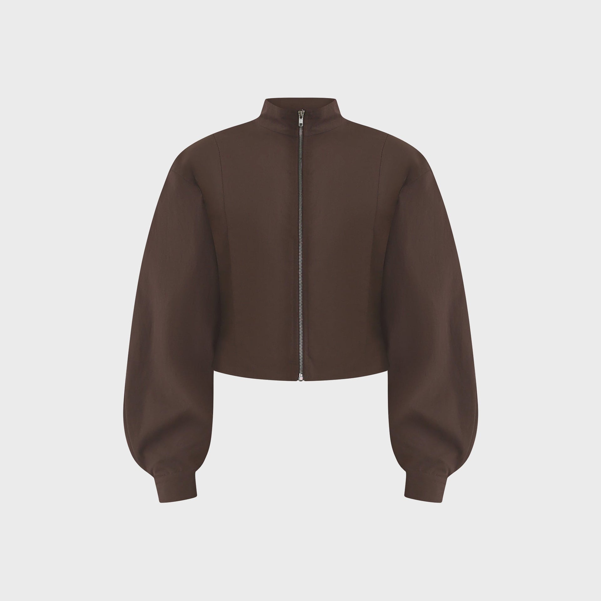 Belle Anna Globo Jacket - Brown