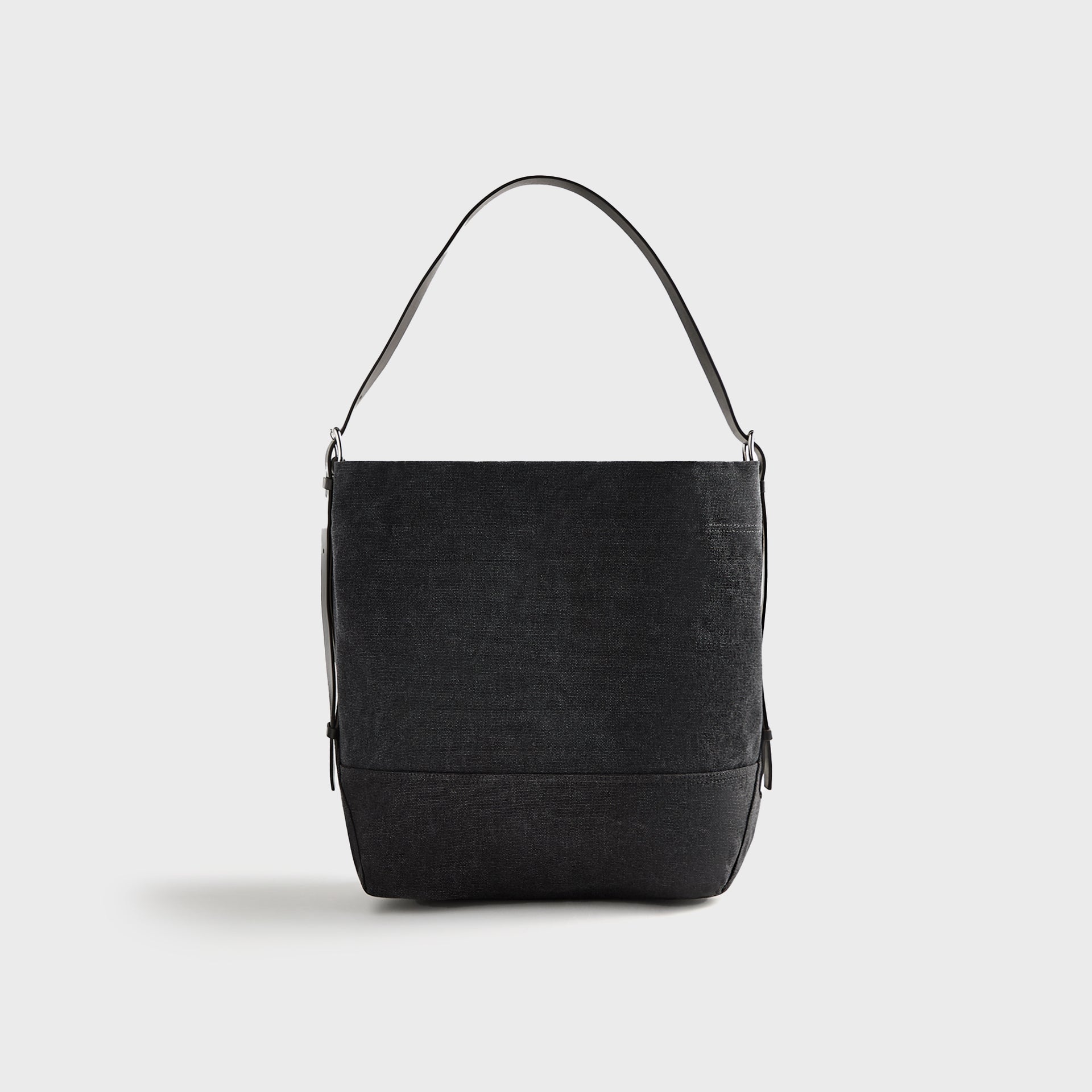 Lemaire Belted Tote Bag - Ash Black