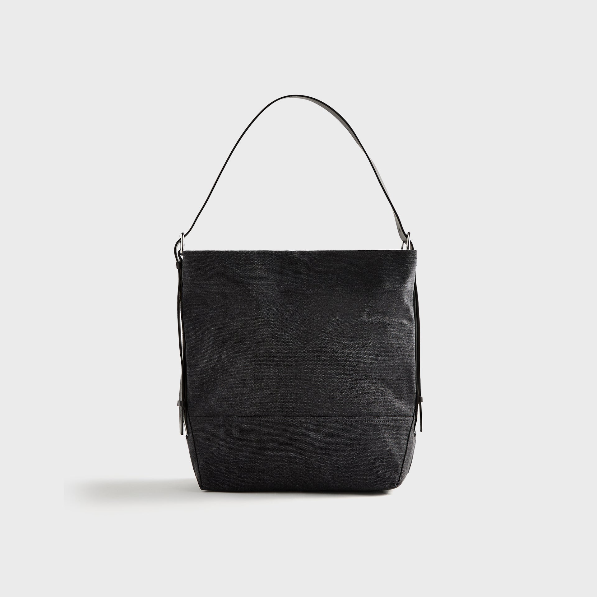 Lemaire Belted Tote Bag - Ash Black