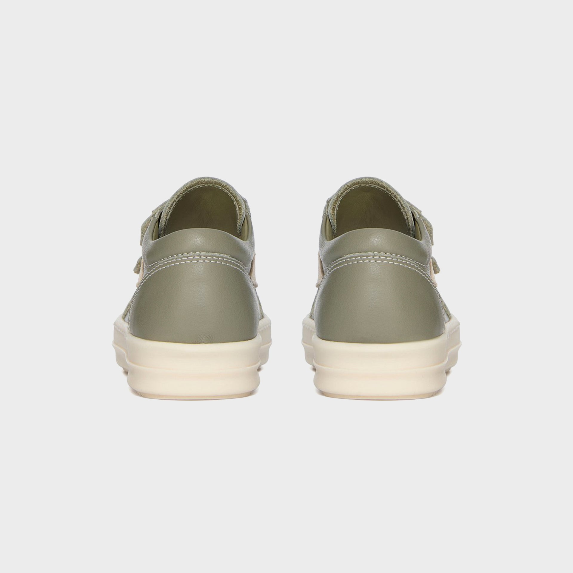 Rick Owens Baby Vintage Sneakers Scarpe in Pelle - Dinge / Milk / Milk