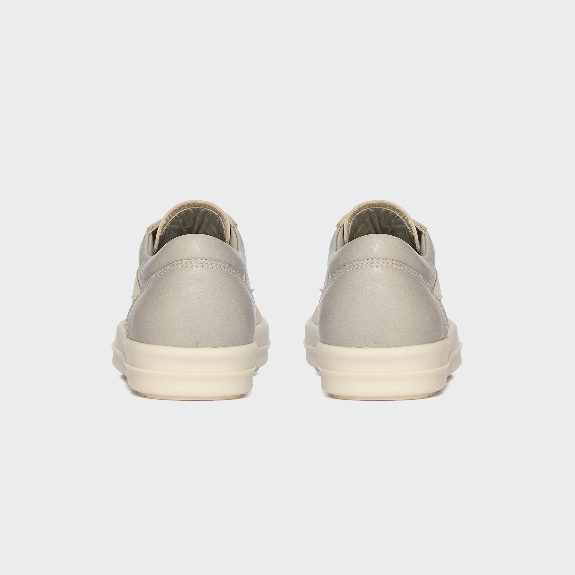 Rick Owens Kids Vintage Sneakers Scarpe in Pelle - Dinge / Milk / Milk