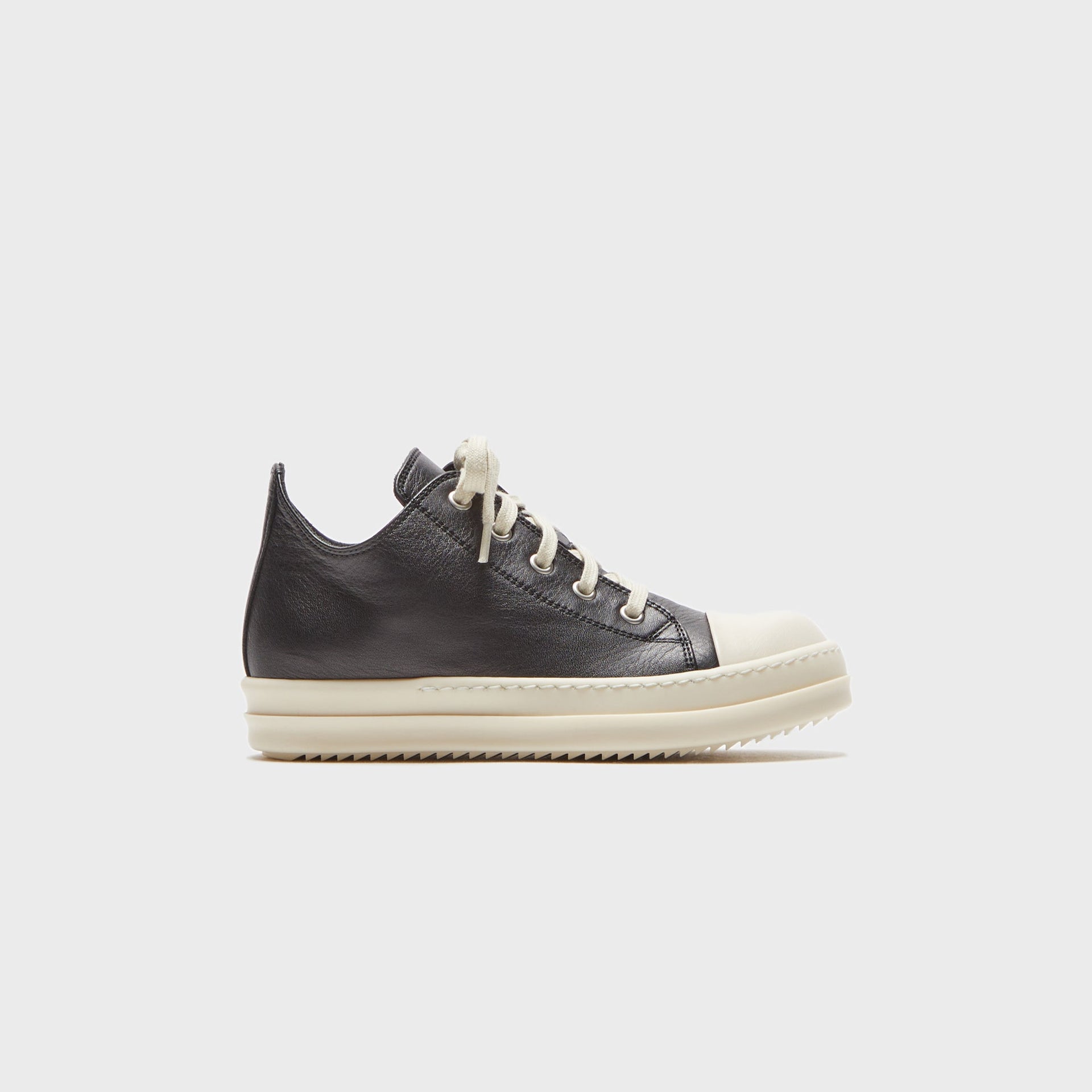 Rick Owens Kids Low Sneaks - Black / Milk