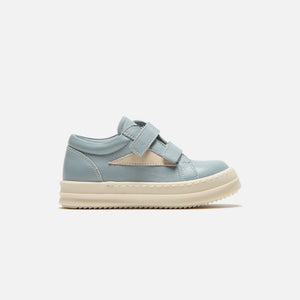 Rick Owens Baby Vintage Sneakers - Scarpe In Pelle / Pale Blue / Milk