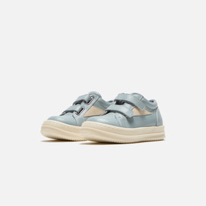 Rick Owens Baby Vintage Sneakers - Scarpe In Pelle / Pale Blue / Milk