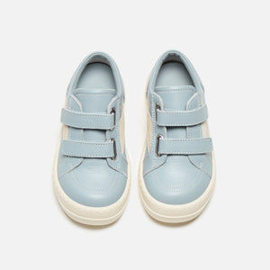 Rick Owens Baby Vintage Sneakers - Scarpe In Pelle / Pale Blue / Milk