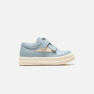 Rick Owens Kids Vintage Sneakers - Scarpe In Pelle / Pale Blue / Milk