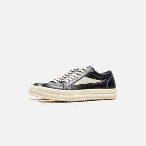 Rick Owens Kids Scarpe Pelle Vintage Sneakers - Black / Milk / Milk