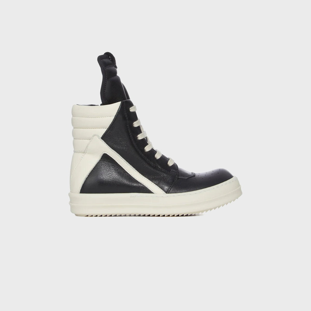 Rick Owens Geobaskets - Black / Milk
