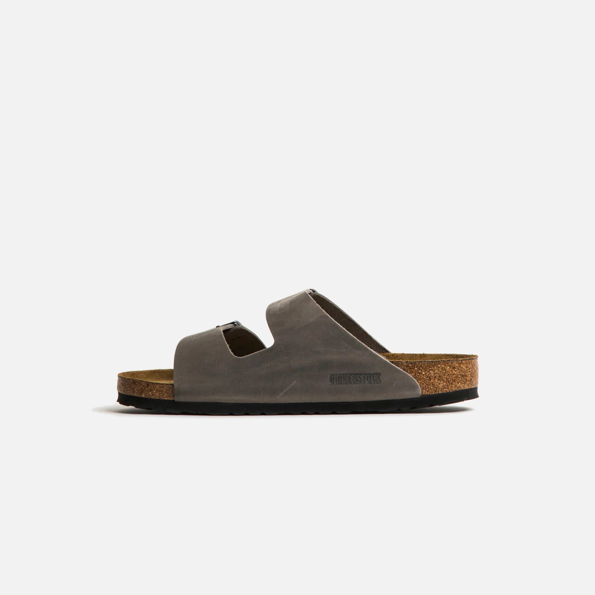 Birkenstock Arizona Soft Footbed Oiled Leather - Iron