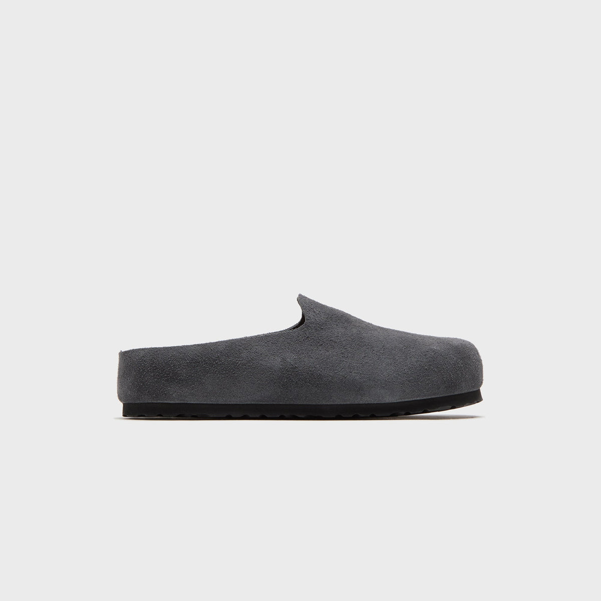 Birkenstock Amsterdam Wrapped Suede - Charcoal