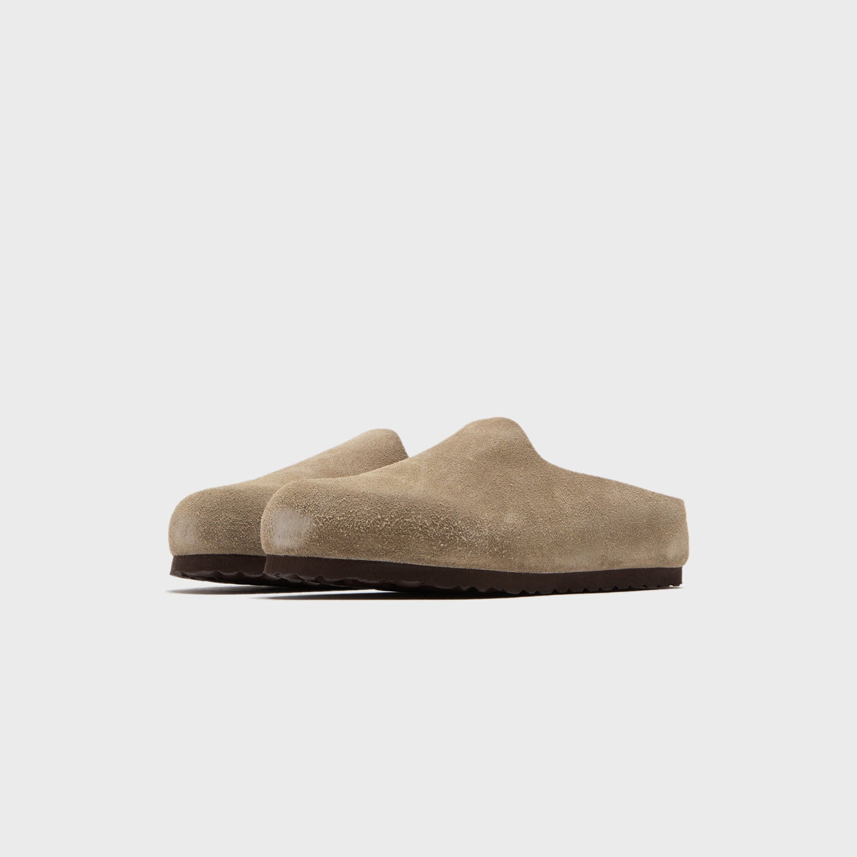 Birkenstock WMNS Amsterdam Wrapped Suede - Taupe