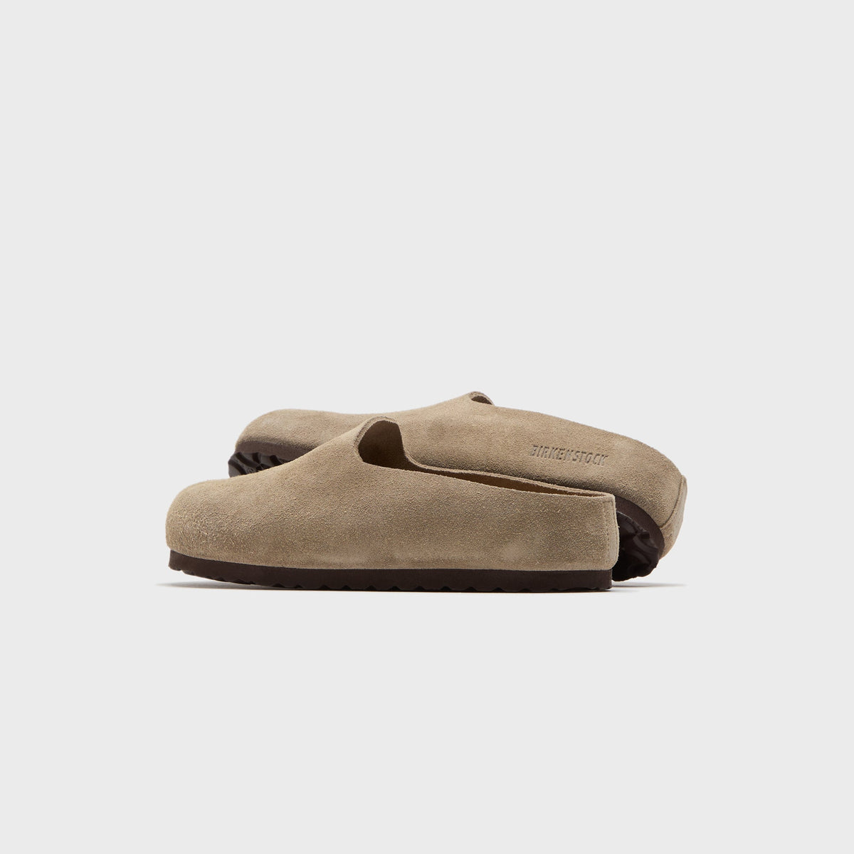Birkenstock WMNS Amsterdam Wrapped Suede - Taupe