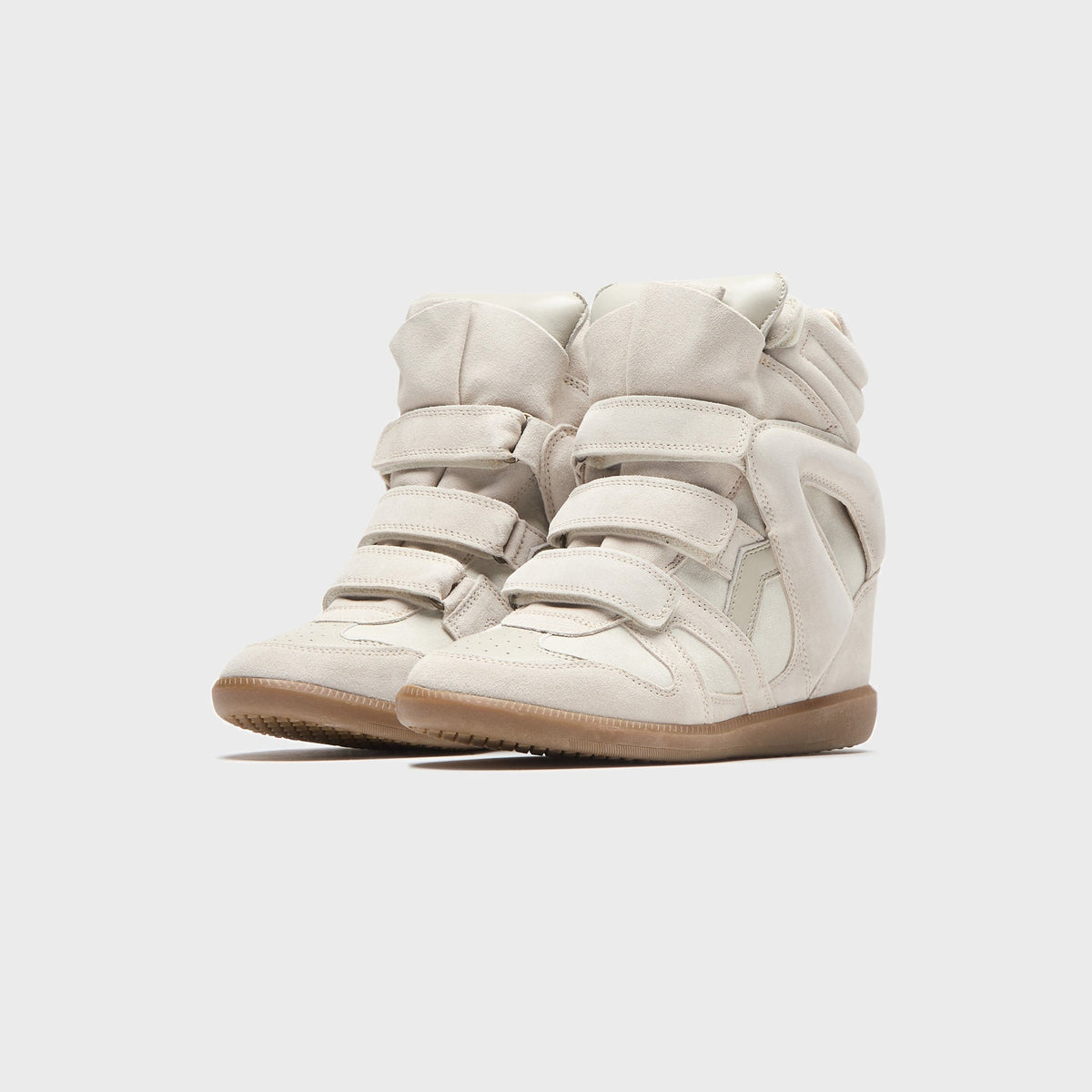 Isabel Marant WMNS Bekett High-Top Sneakers - Ecru