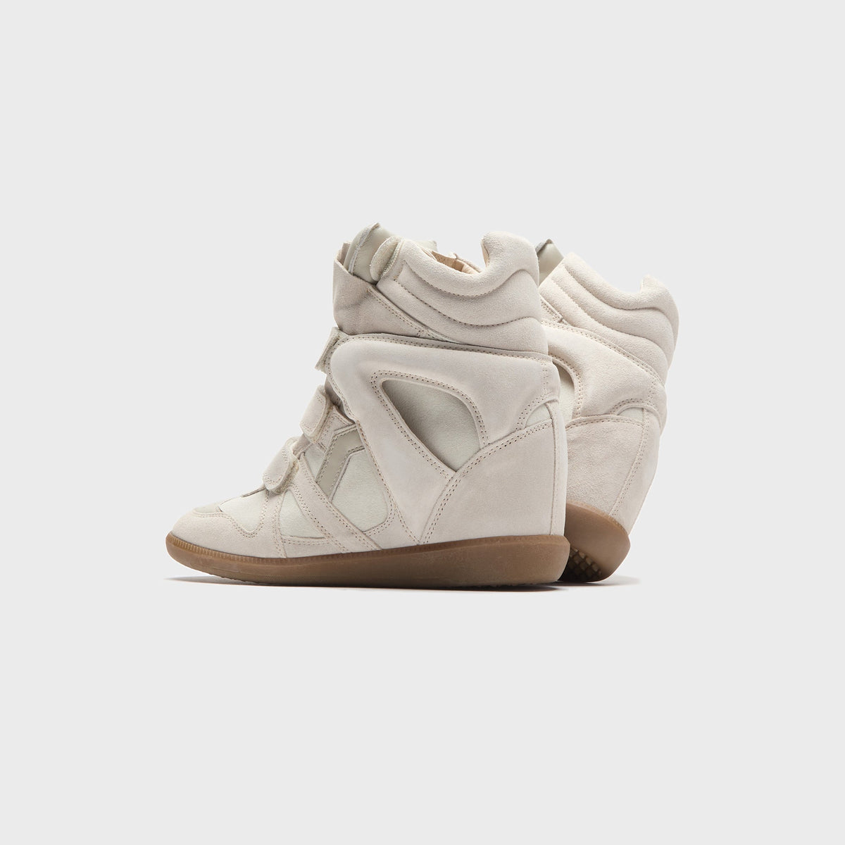 Isabel Marant WMNS Bekett High-Top Sneakers - Ecru