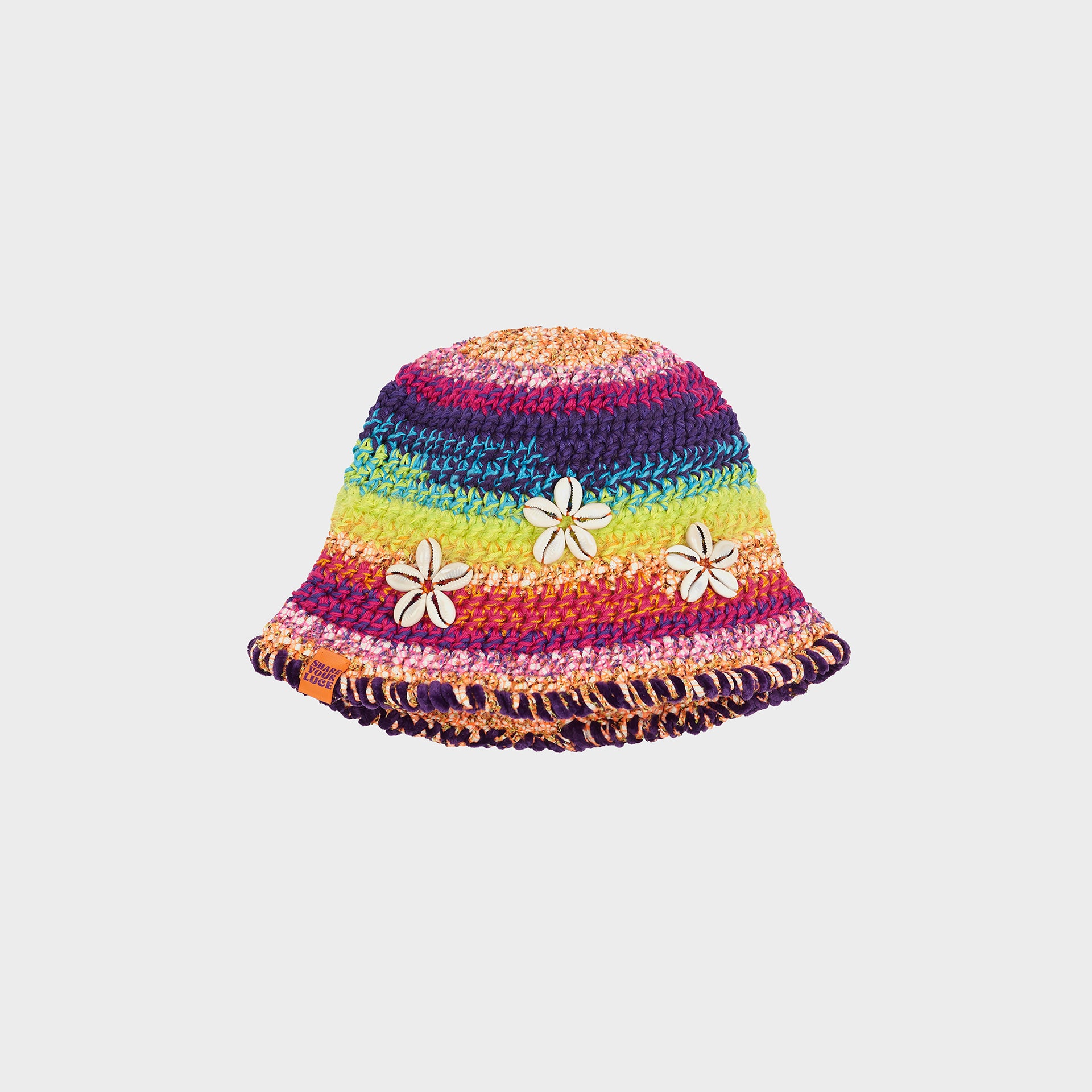 SHAREYOURLUCE Shell Flower Bucket Hat - Multi
