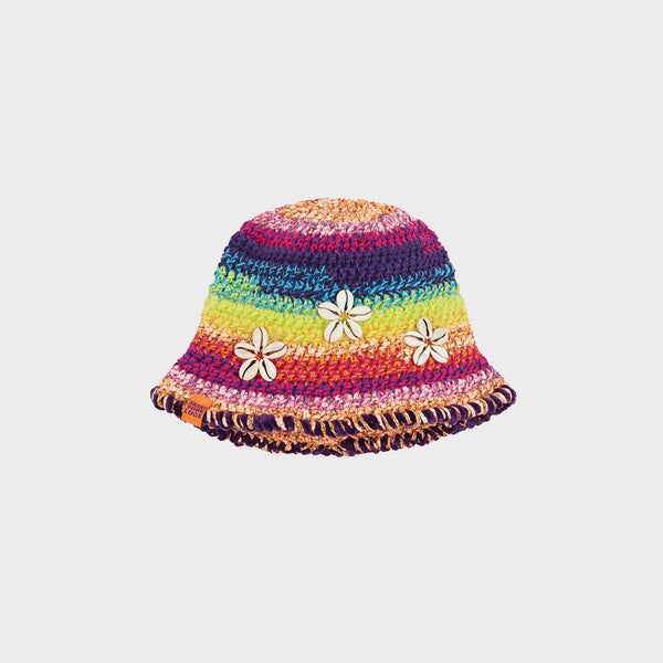 ★送料・関税込★Reinsein★Butterfly stripe knit buckethat★ ☆人気☆【Reinsein】☆Butterfly stripe knit bucketha.t