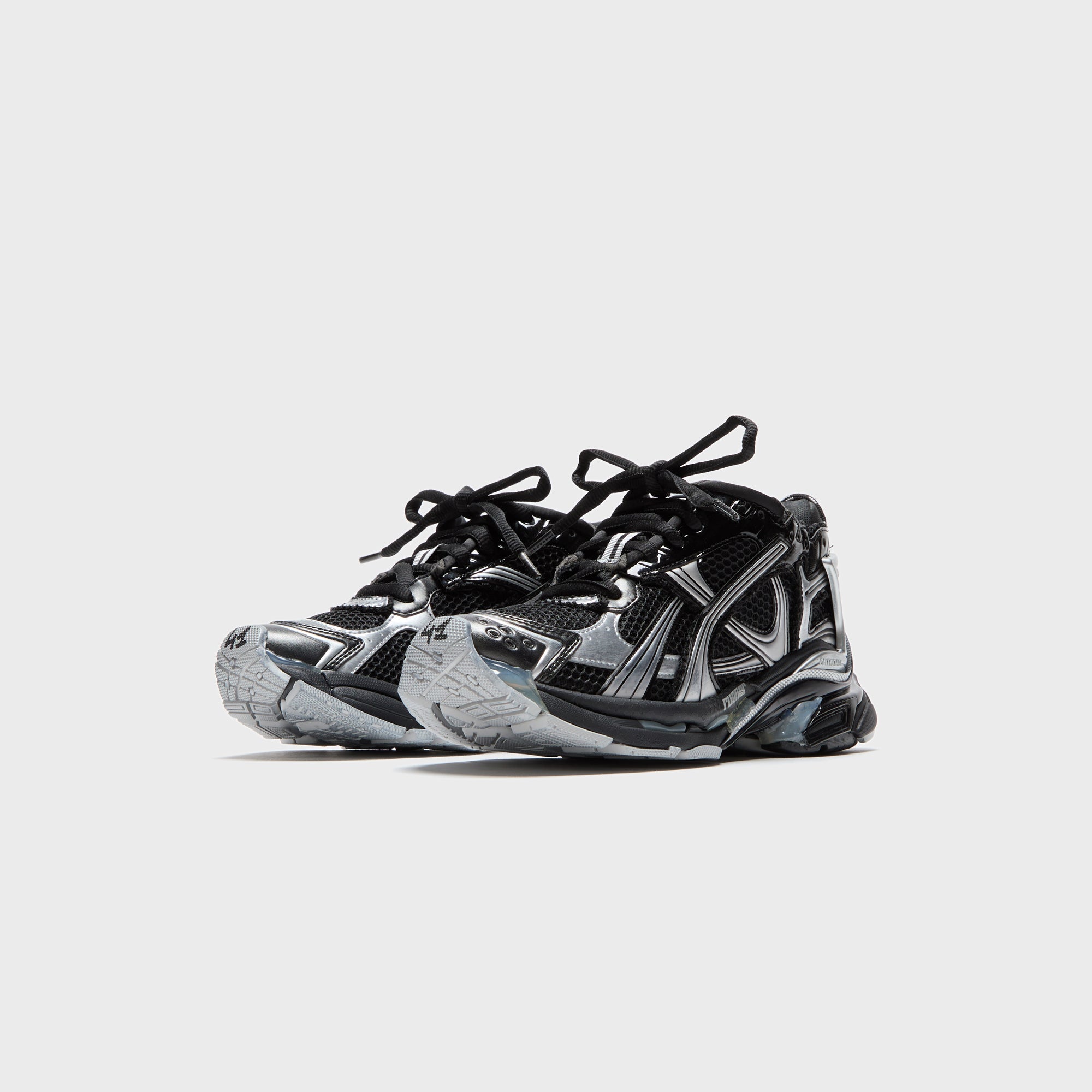 Balenciaga Runner - Black / Silver – Kith