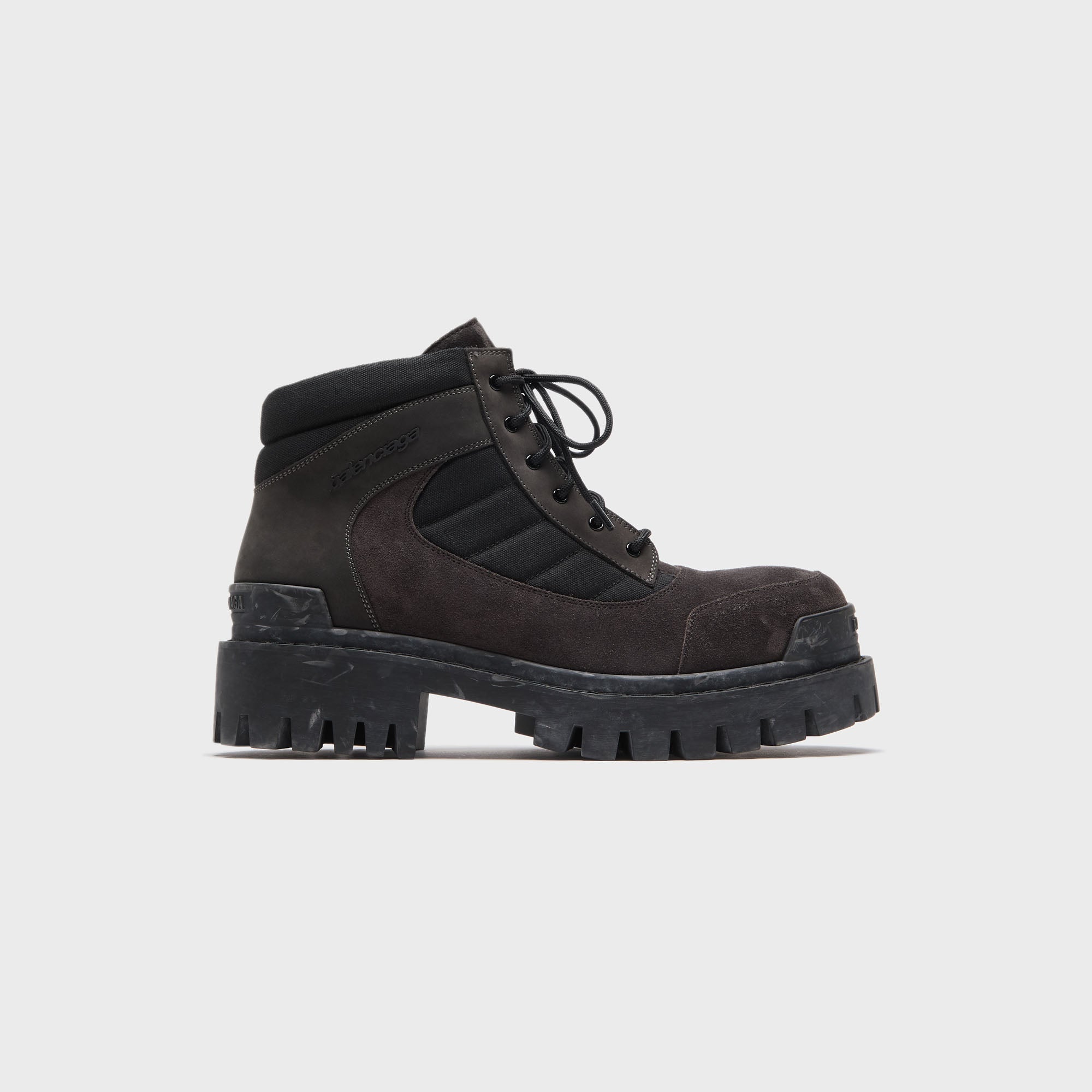 Balenciaga Combat Strike Low Boot - Brown / Black – Kith