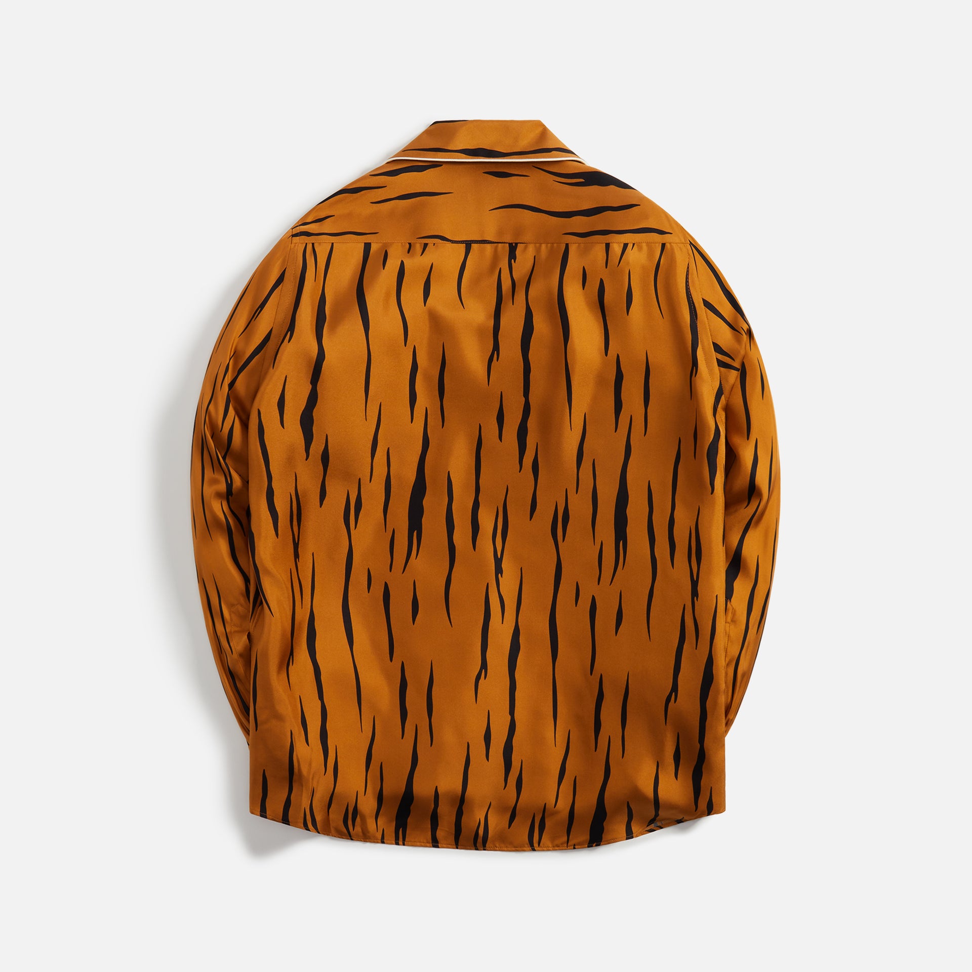 Bally Animal-Print Velvet Shirt - Desert / Black