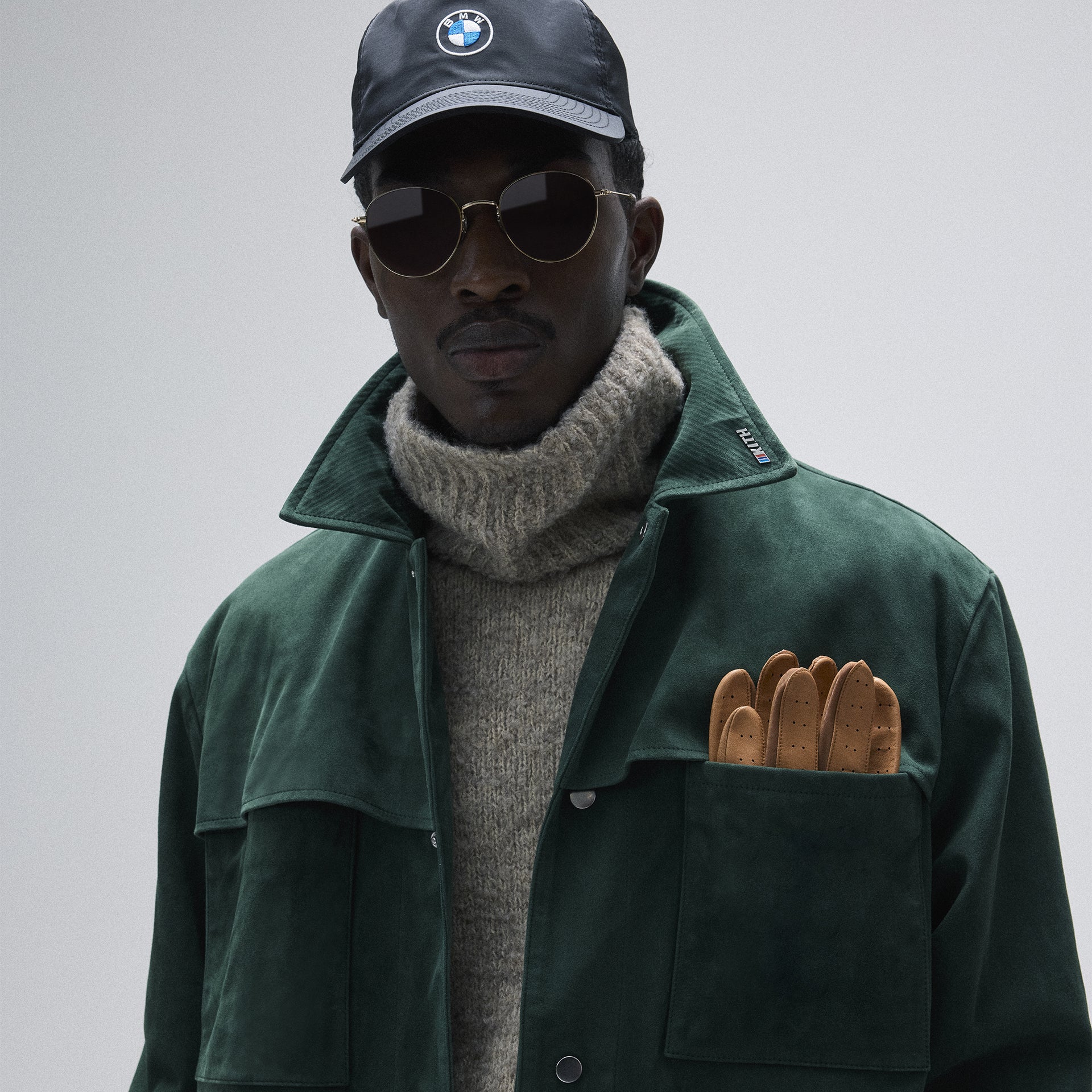 Kith for BMW Finn Suede Jacket - Vitality