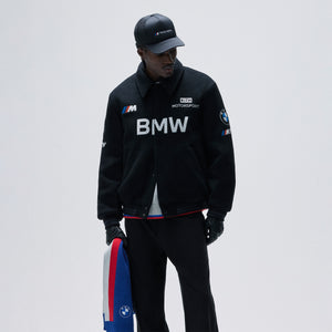 UrlfreezeShops for BMW Wool Coaches Jacket - Black