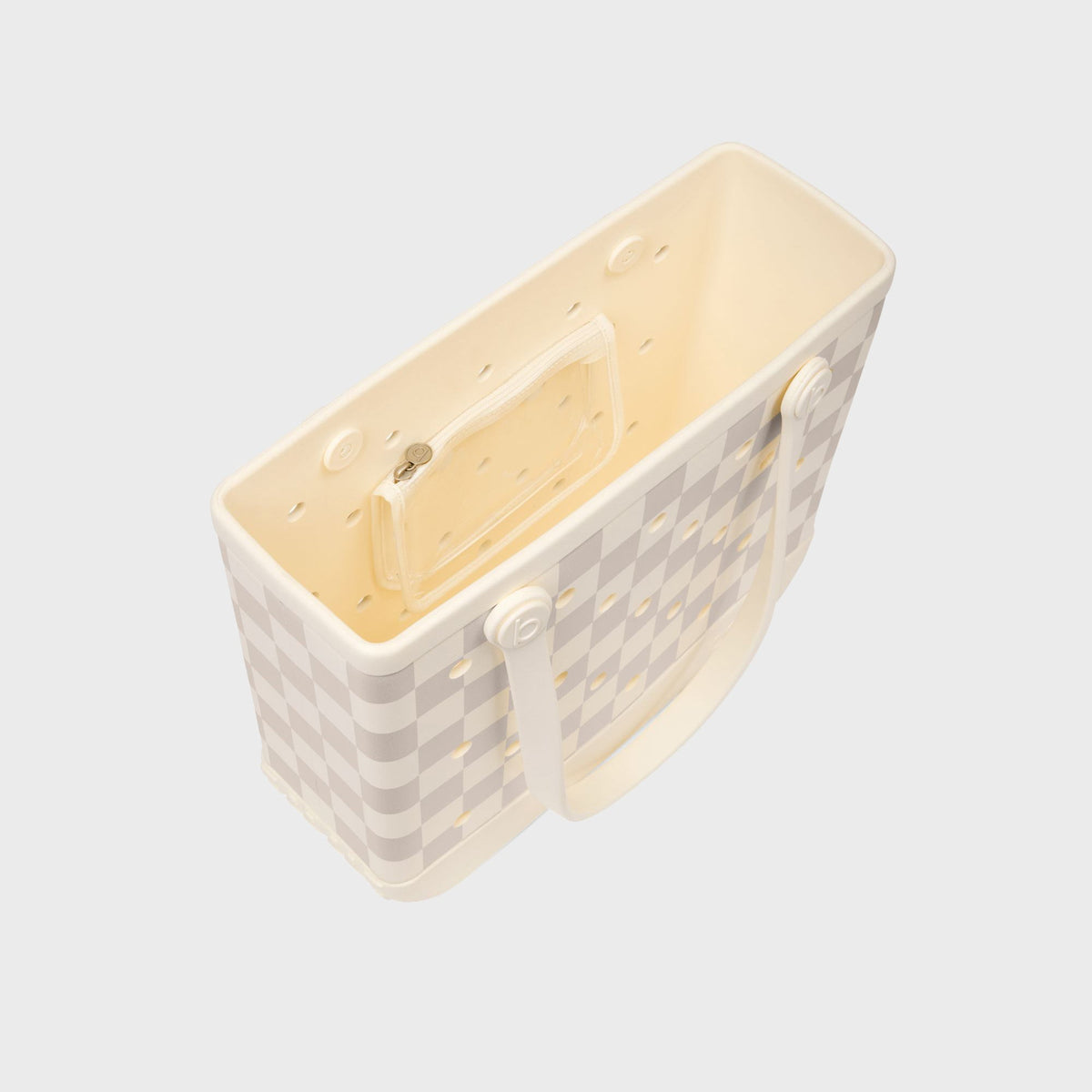 Bogg Bag Baby Bogg Bag - Checkered Coconut / Mushroom
