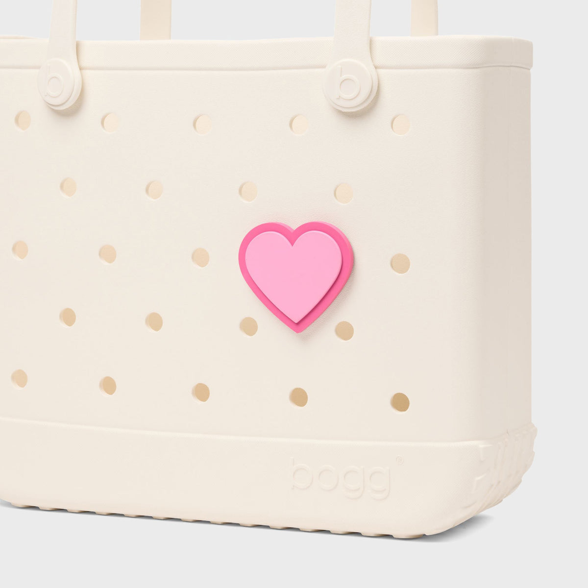 Bogg Bag Bogg Bit - Pink Heart