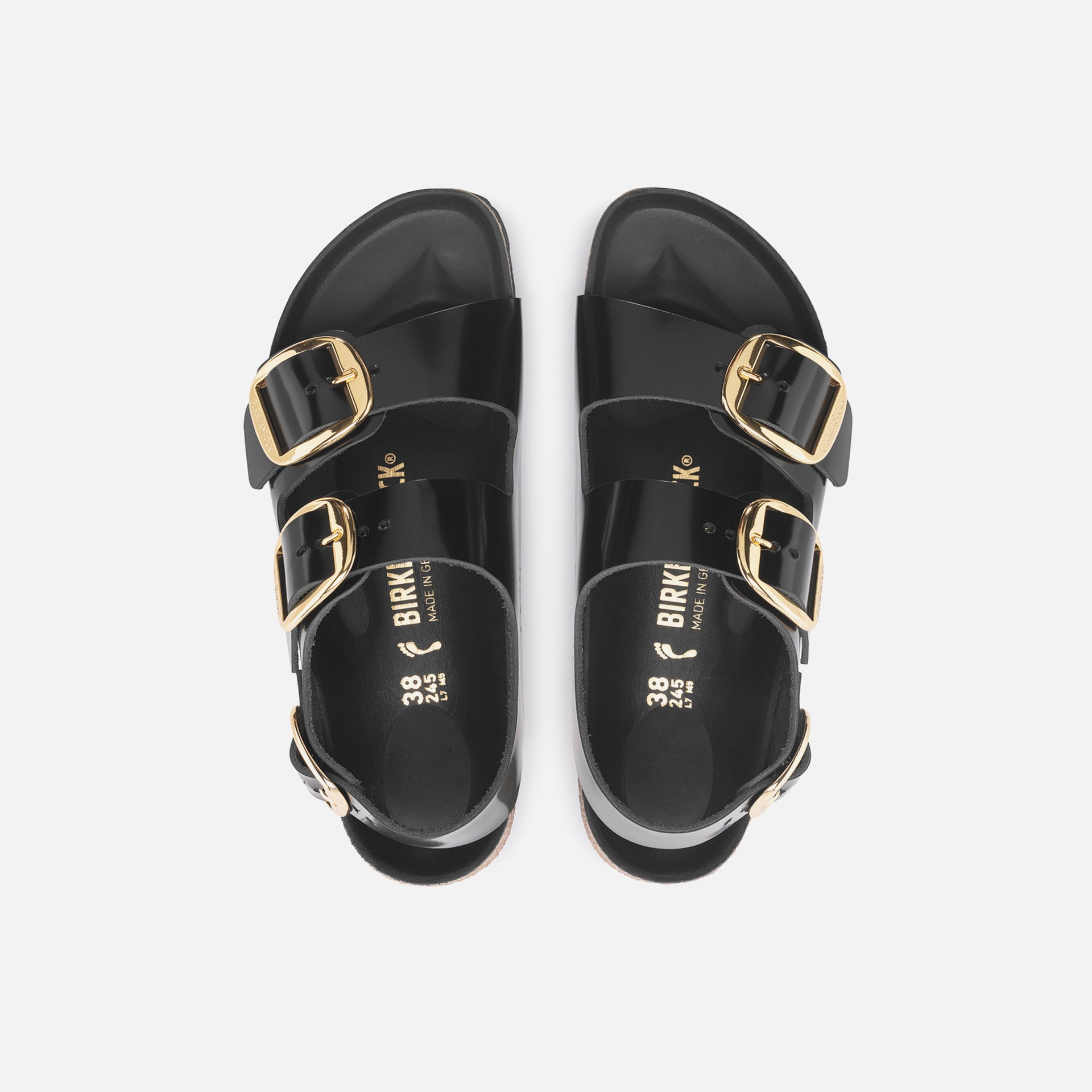 Birkenstock Milano Big Buckle - Black